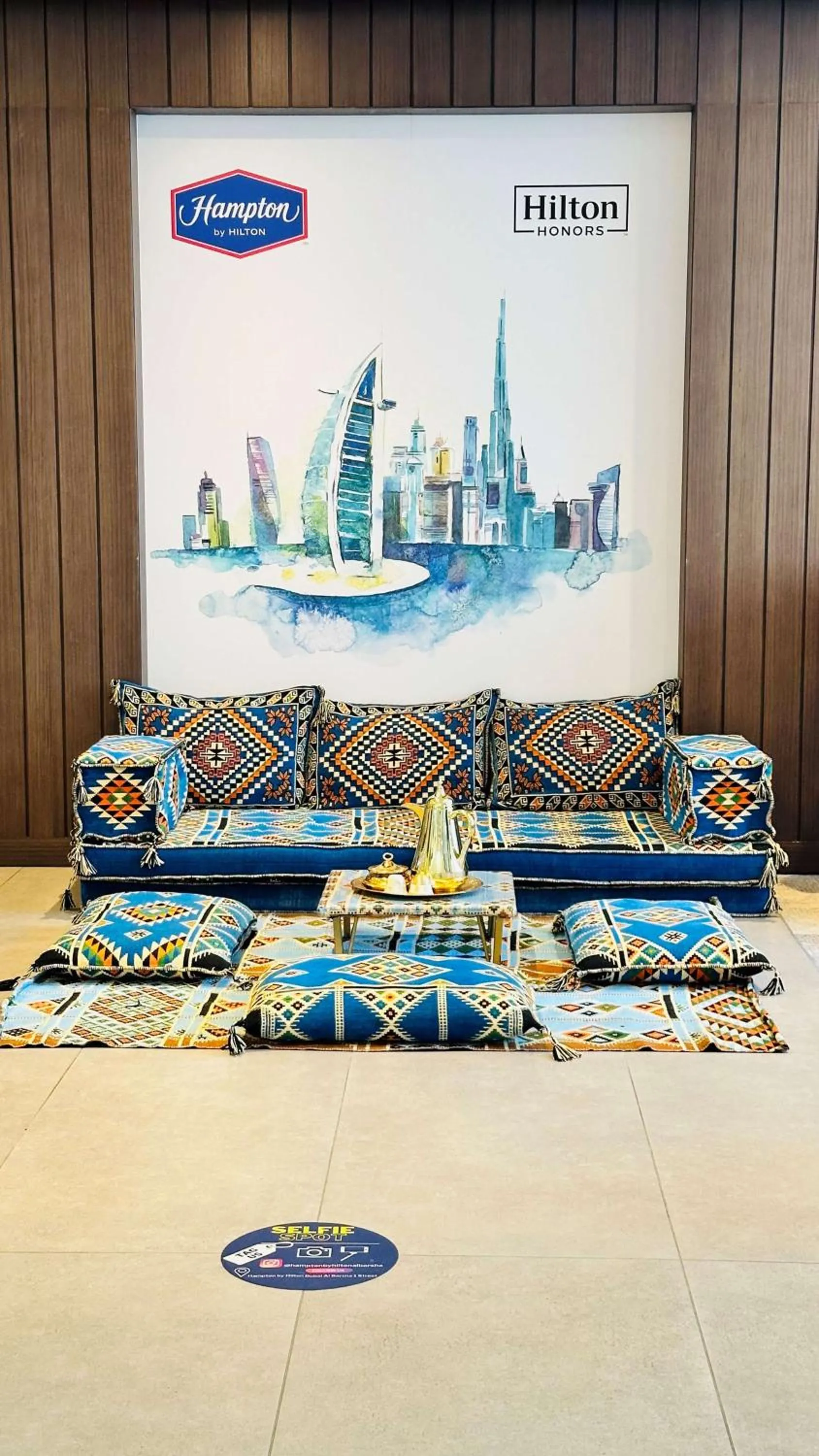 Lobby or reception in Hampton By Hilton Dubai Al Barsha