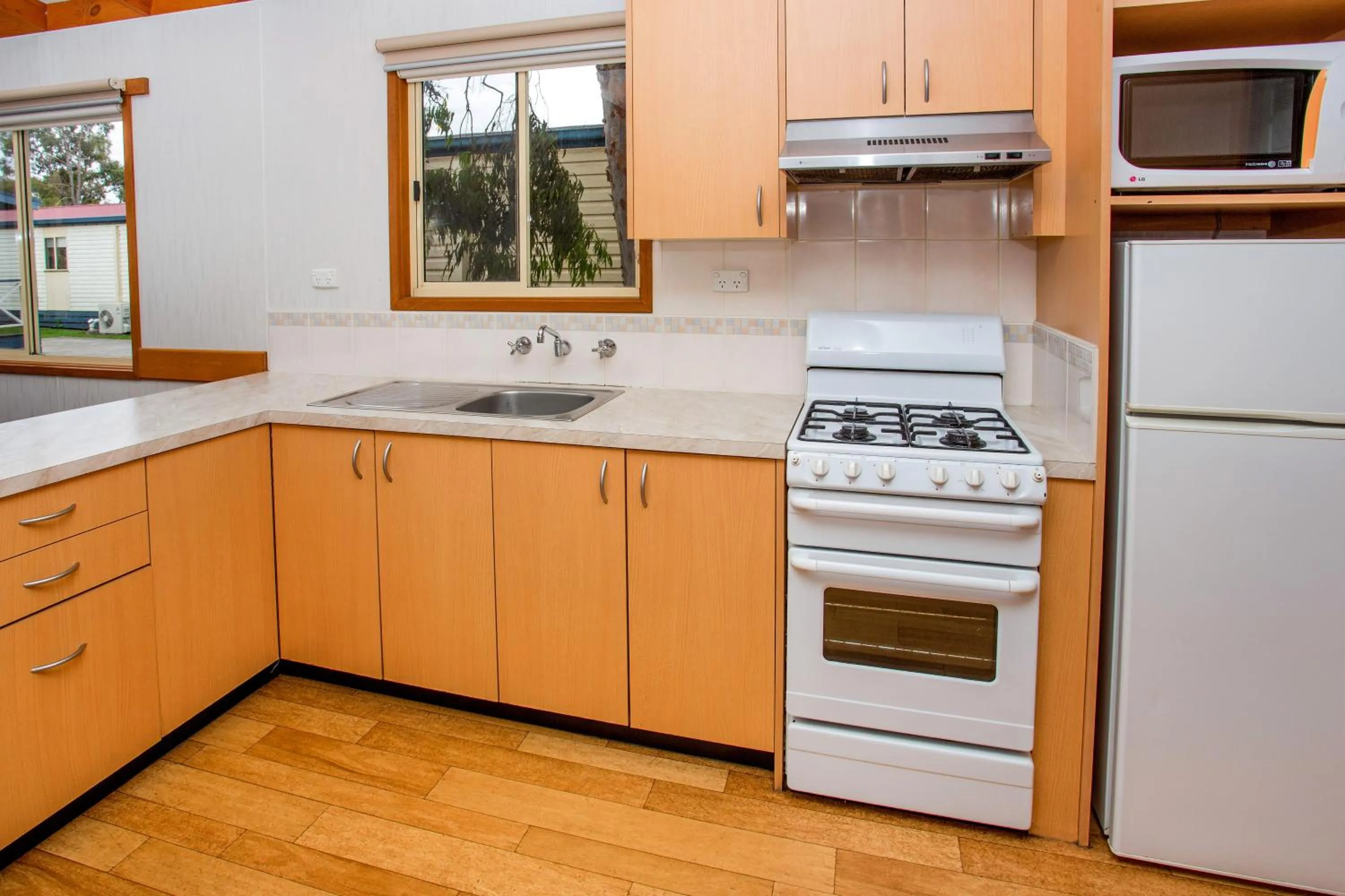 Kitchen or kitchenette in Discovery Parks - Geelong