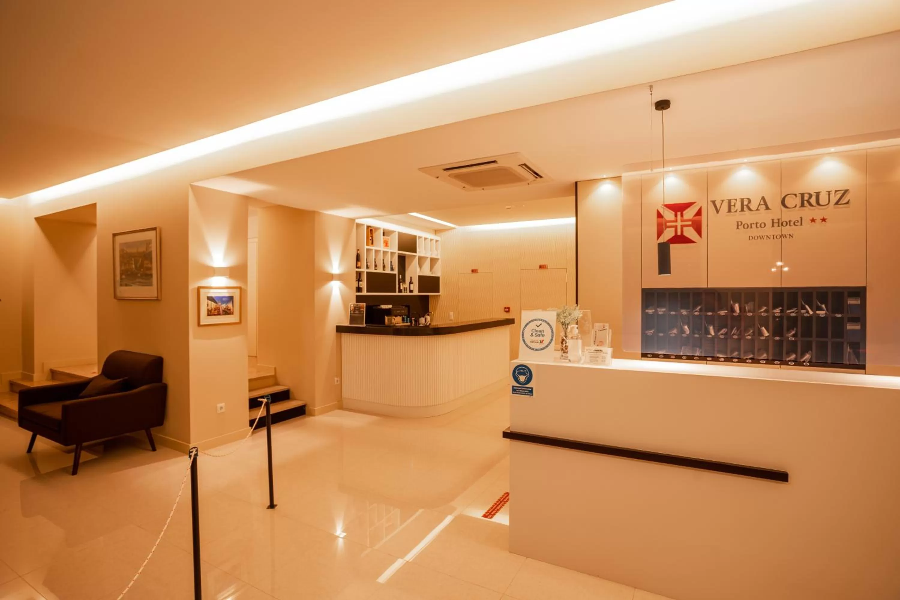 Lobby or reception in Vera Cruz Porto Downtown Hotel