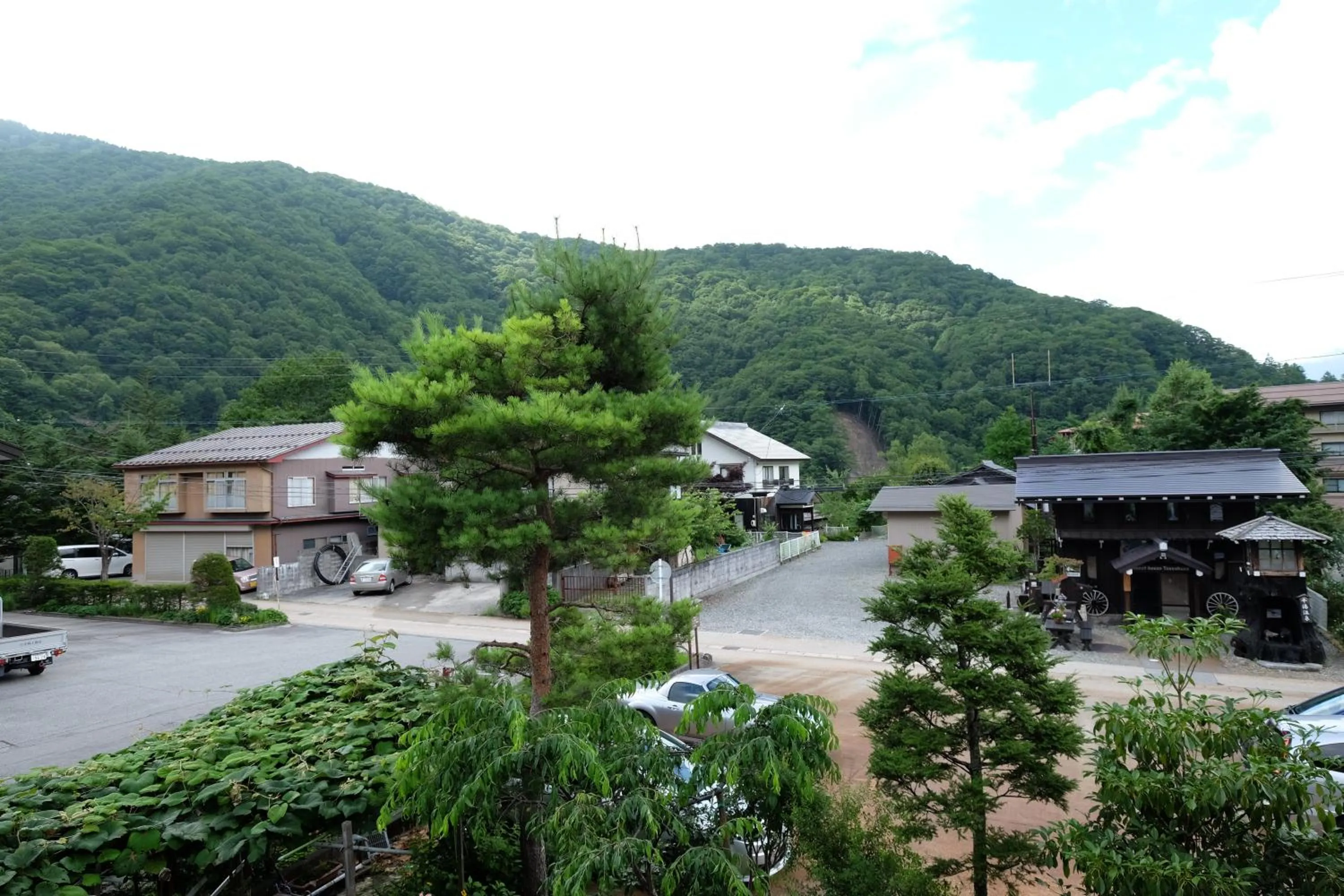 Mountain view in Tsuyukusa