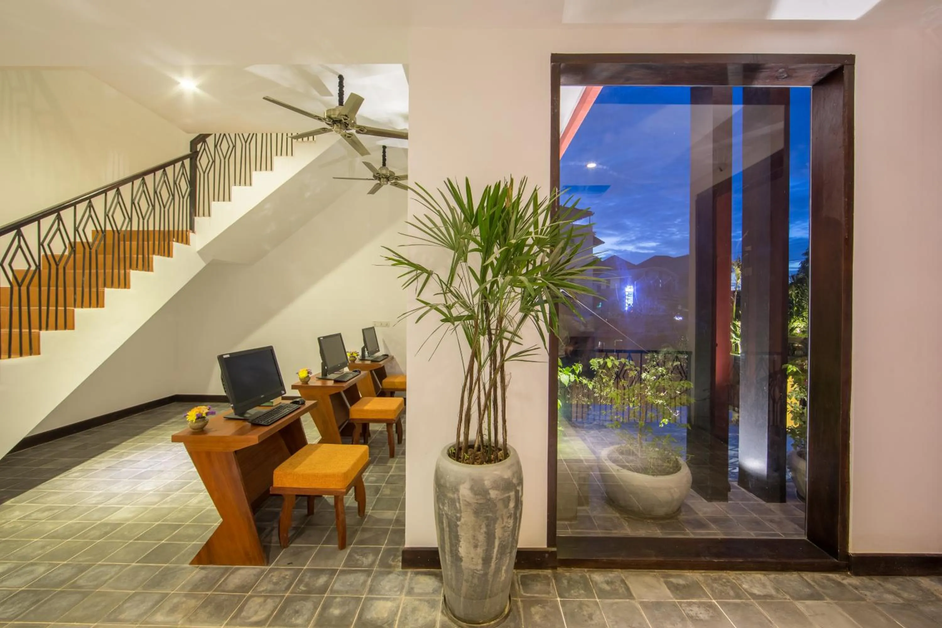 Seating area in Golden Temple Villa