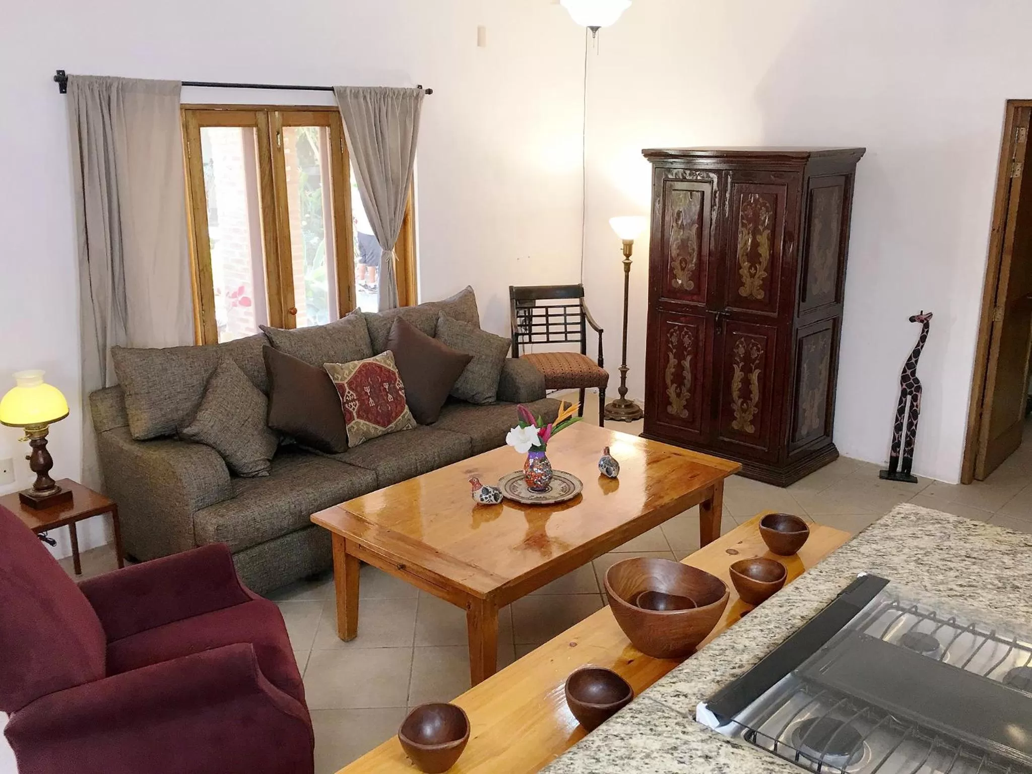 Kitchen or kitchenette, Seating Area in Hacienda Escondida Puerto Vallarta