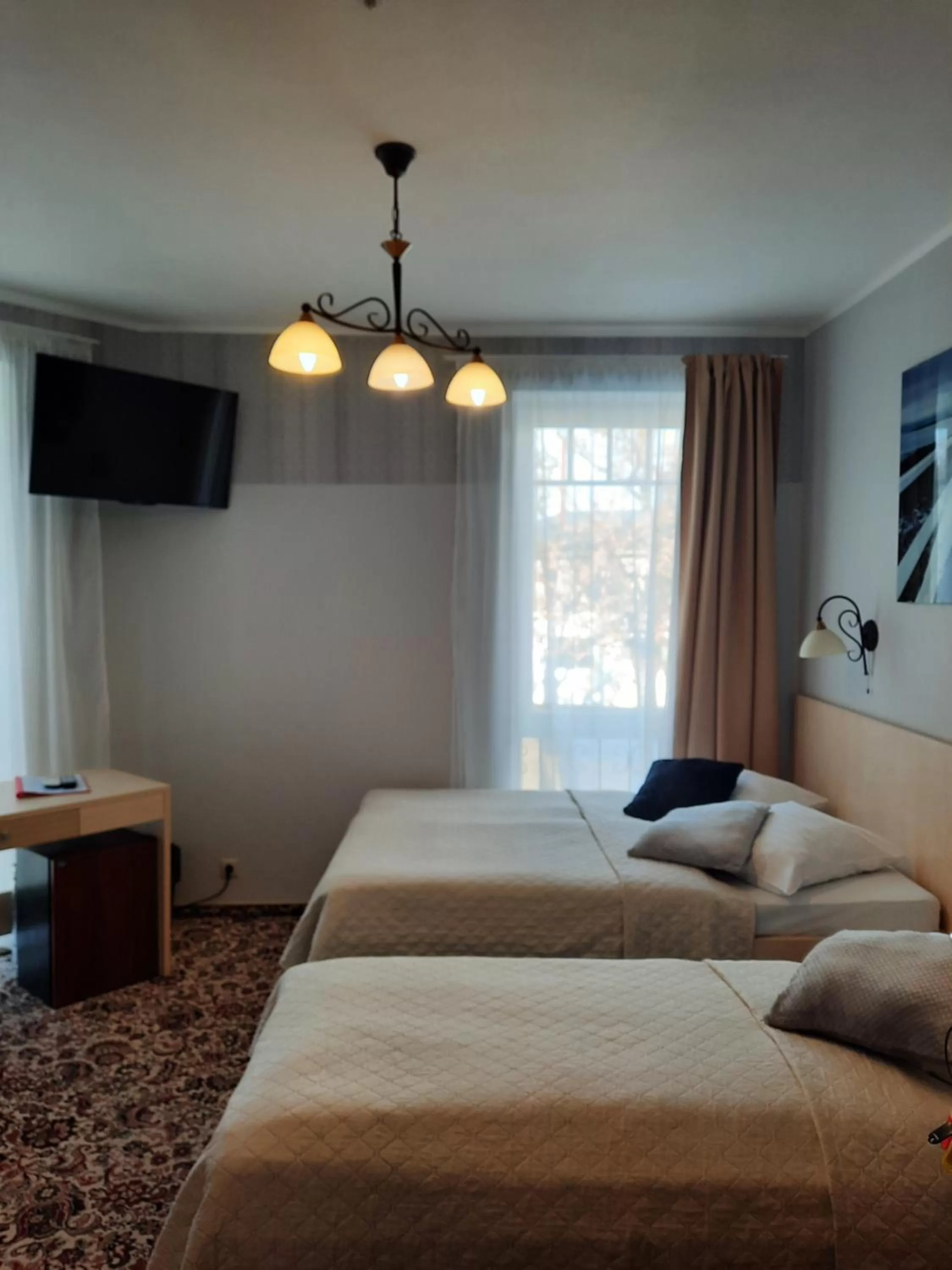 Bedroom, Bed in Hotel Pils with Self-Check in