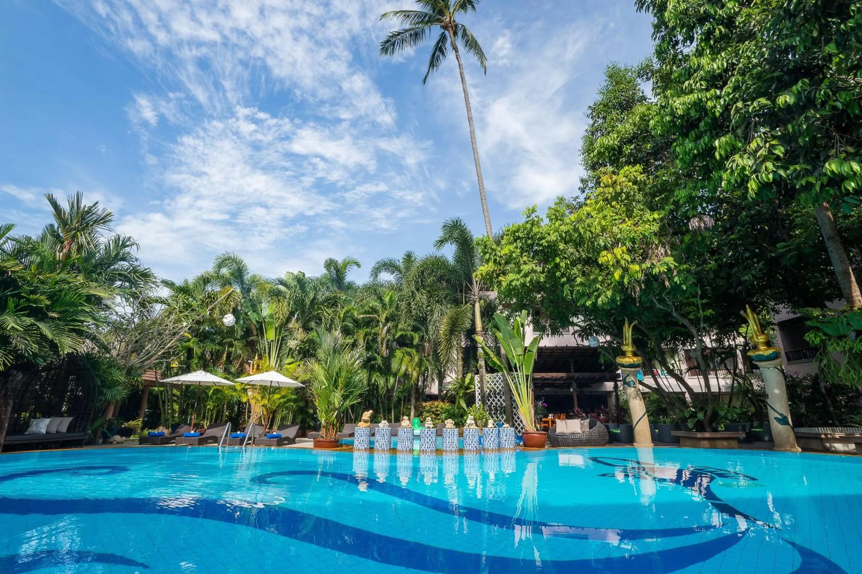 Pool view in Aonang Princeville Villa Resort & Spa - GHA WellHotel-Halal Certified, Krabi, Thailand