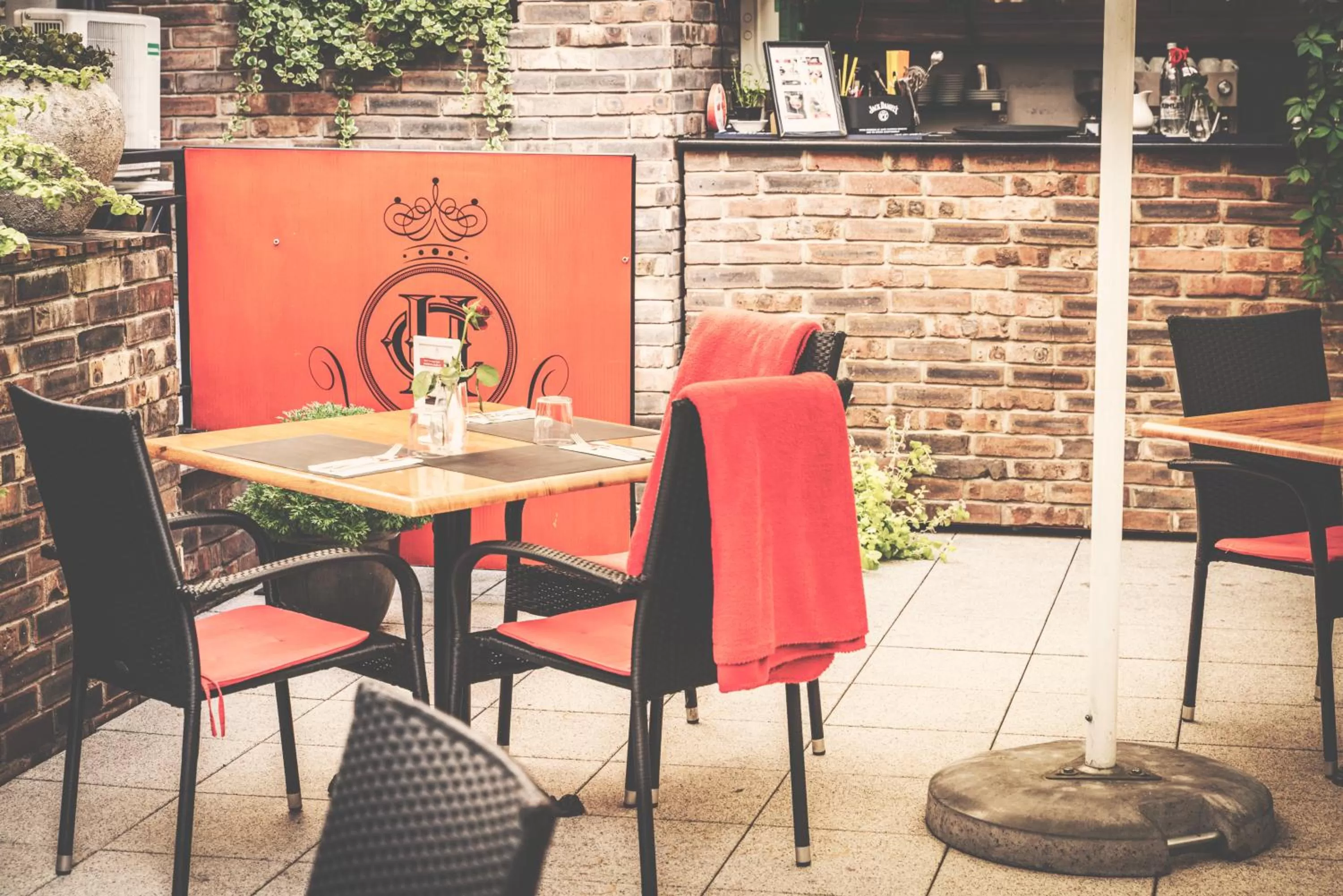 Patio in Hotel Centrum Sosnowiec