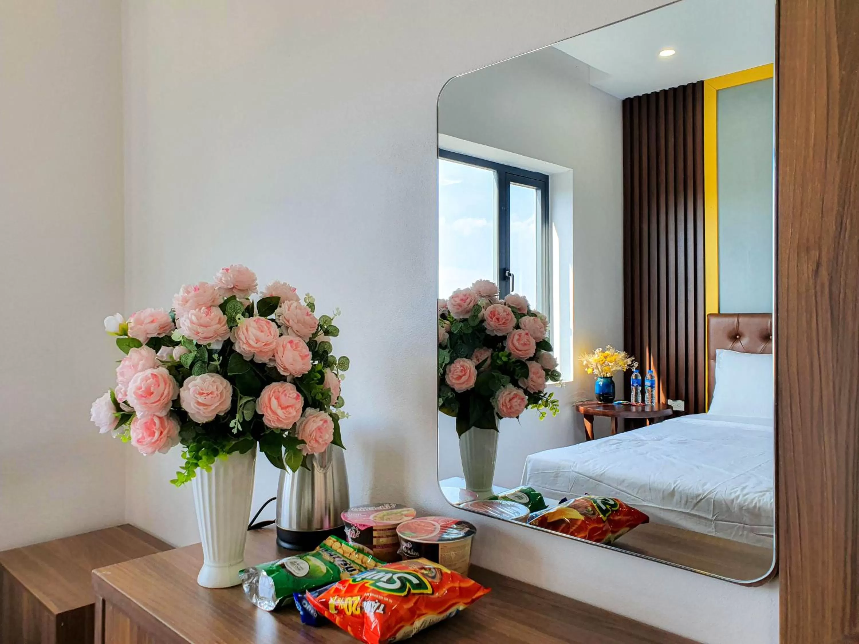 Decorative detail, Bed in MOMALI Hotel Ninh Binh