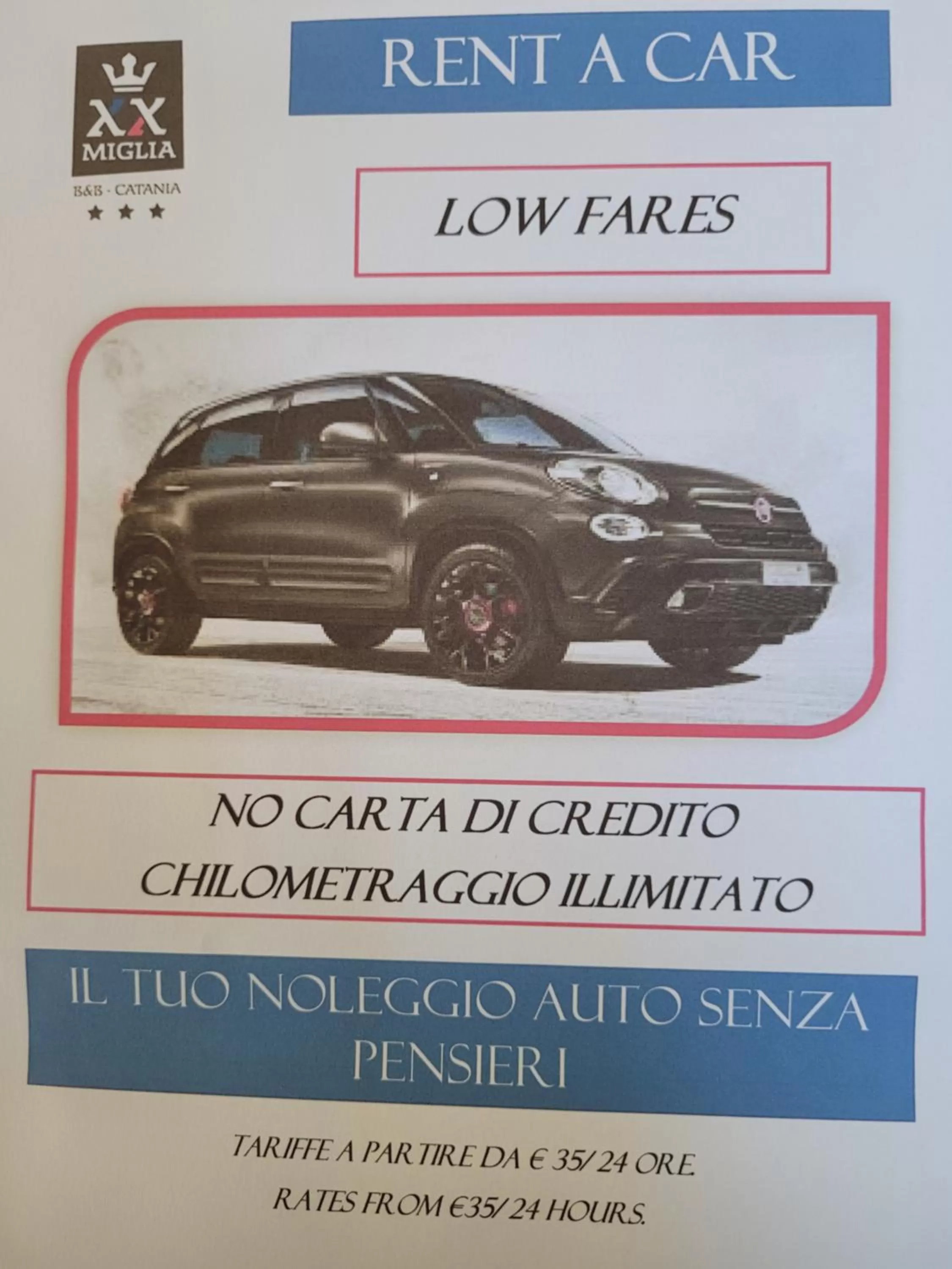 shuttle in XX Miglia