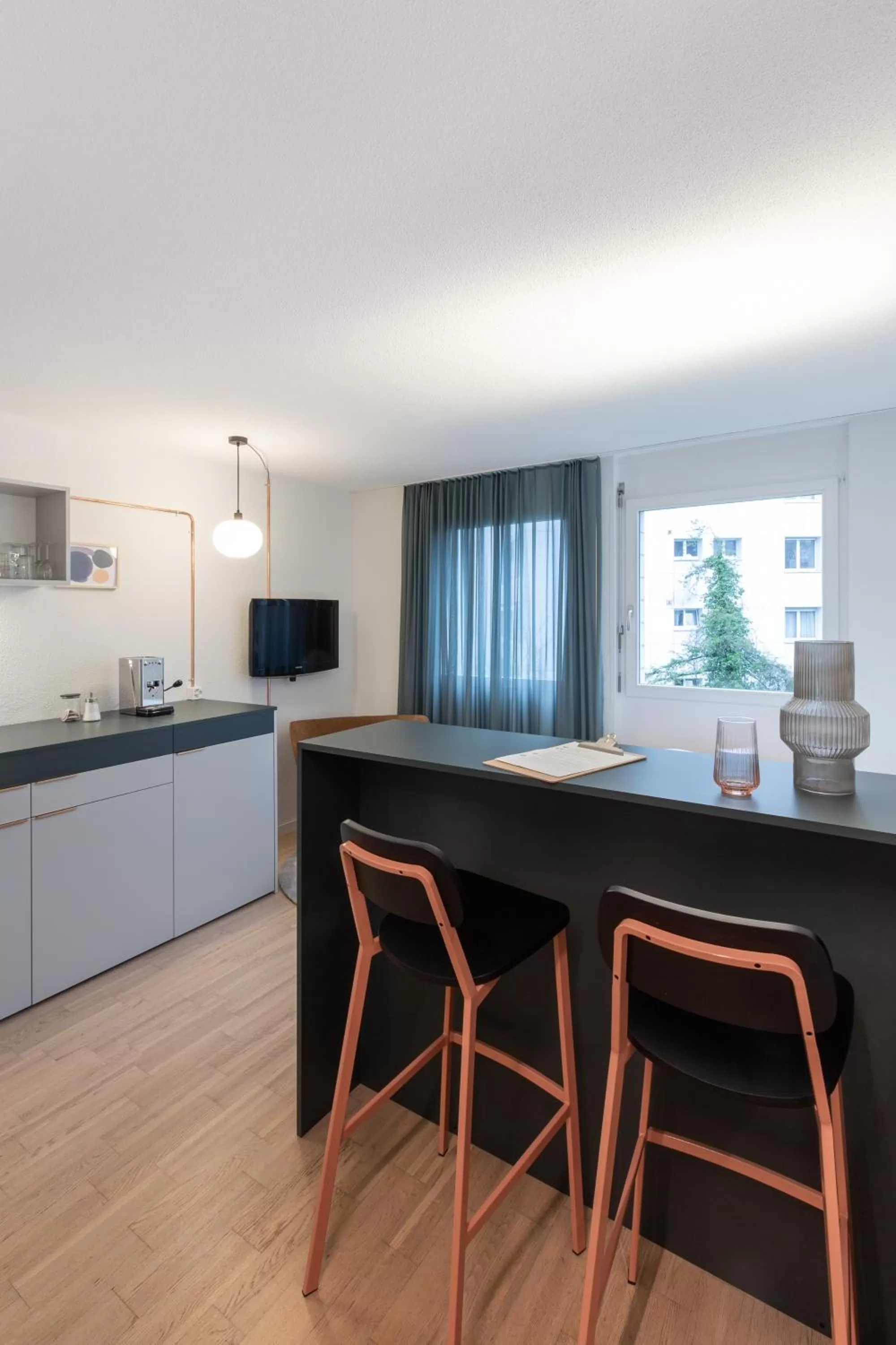 Kitchen or kitchenette in Alpenblick Bern - kind of a hotel