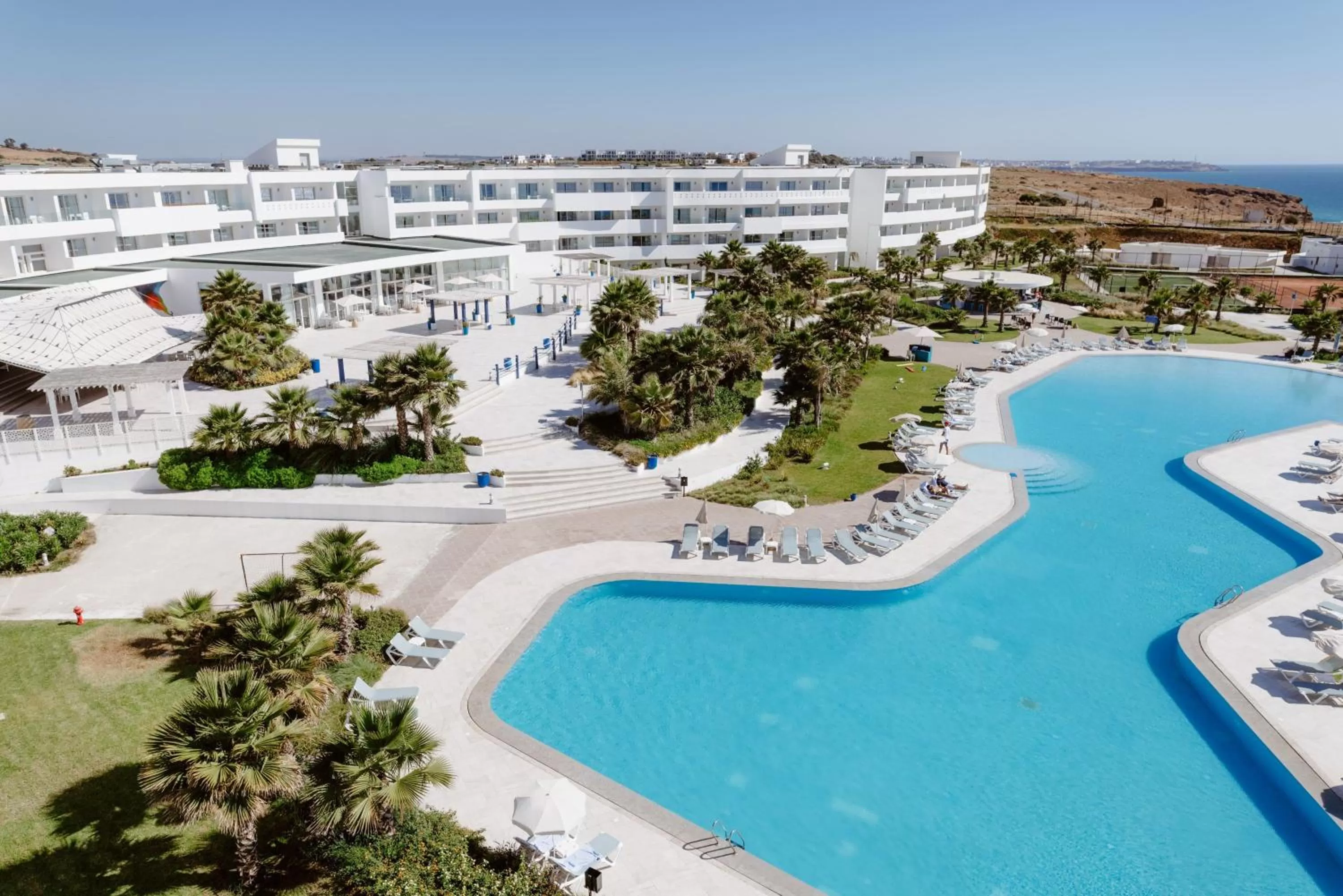 Pool view in Lixus Beach Resort - All In