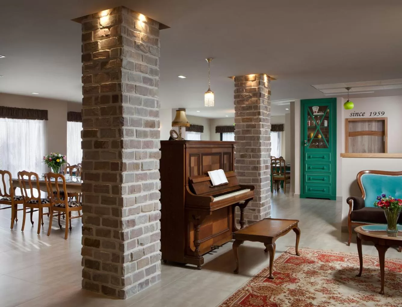 Lobby or reception in Shtarkman Erna Boutique Hotel Nahariya