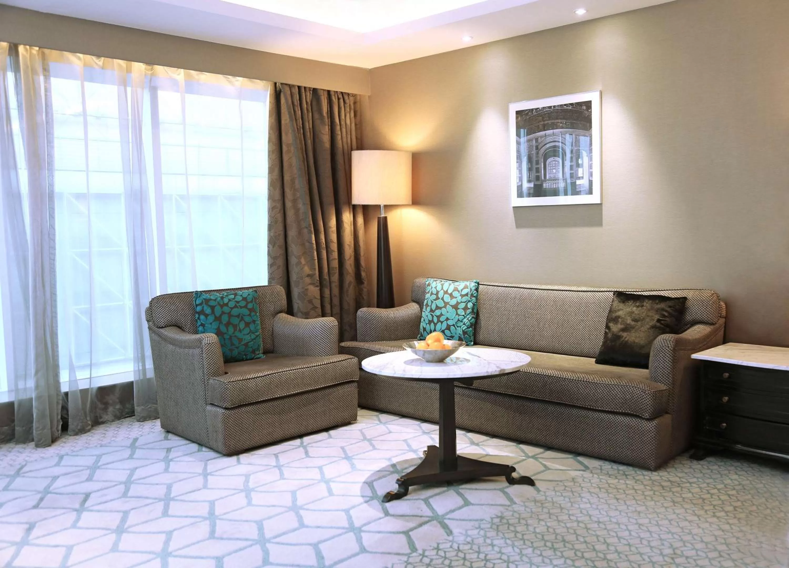 Photo of the whole room in Hyatt Regency Ludhiana