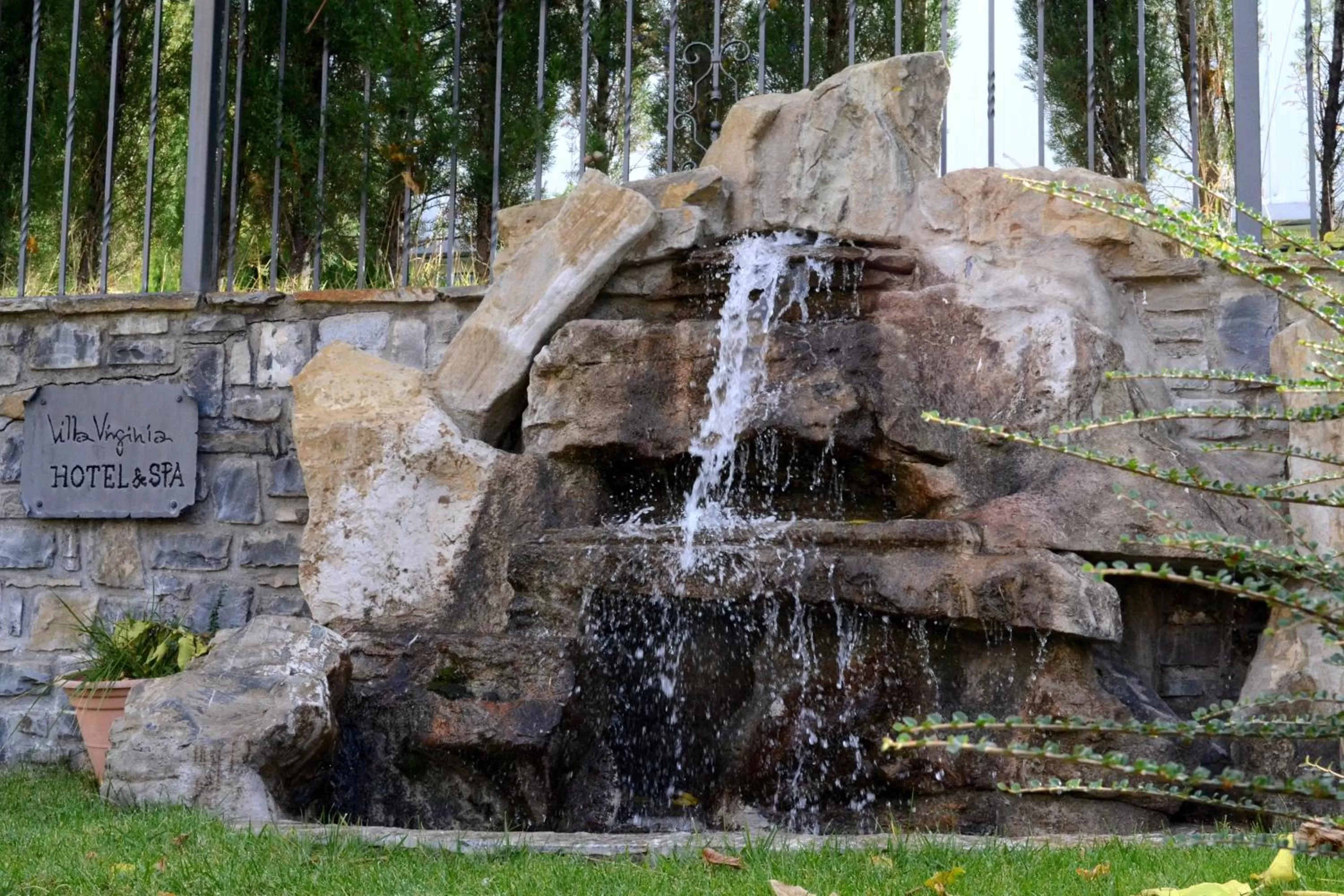 Garden in Hotel Villa Virginia