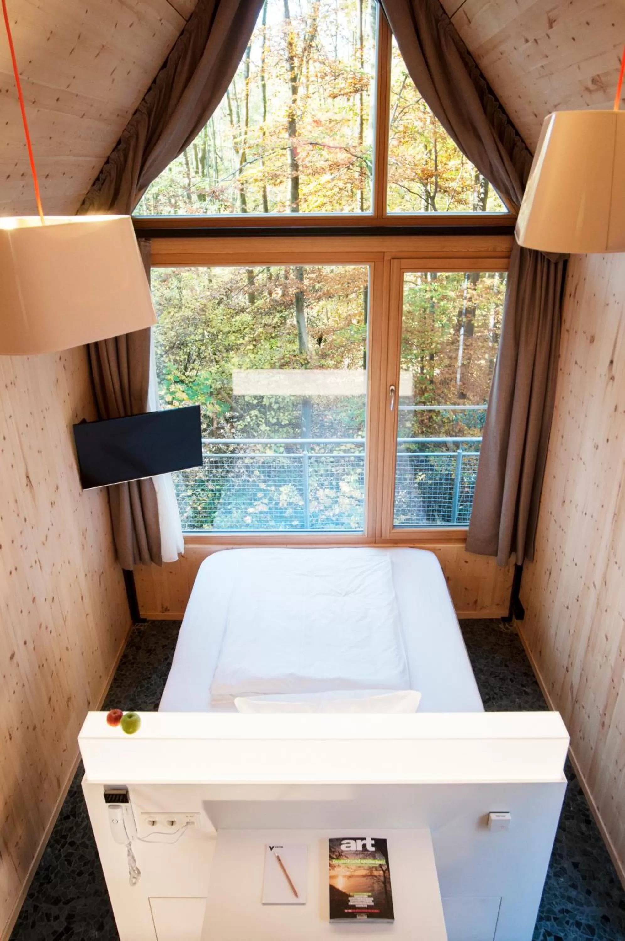 Decorative detail, Bed in V-Hotel