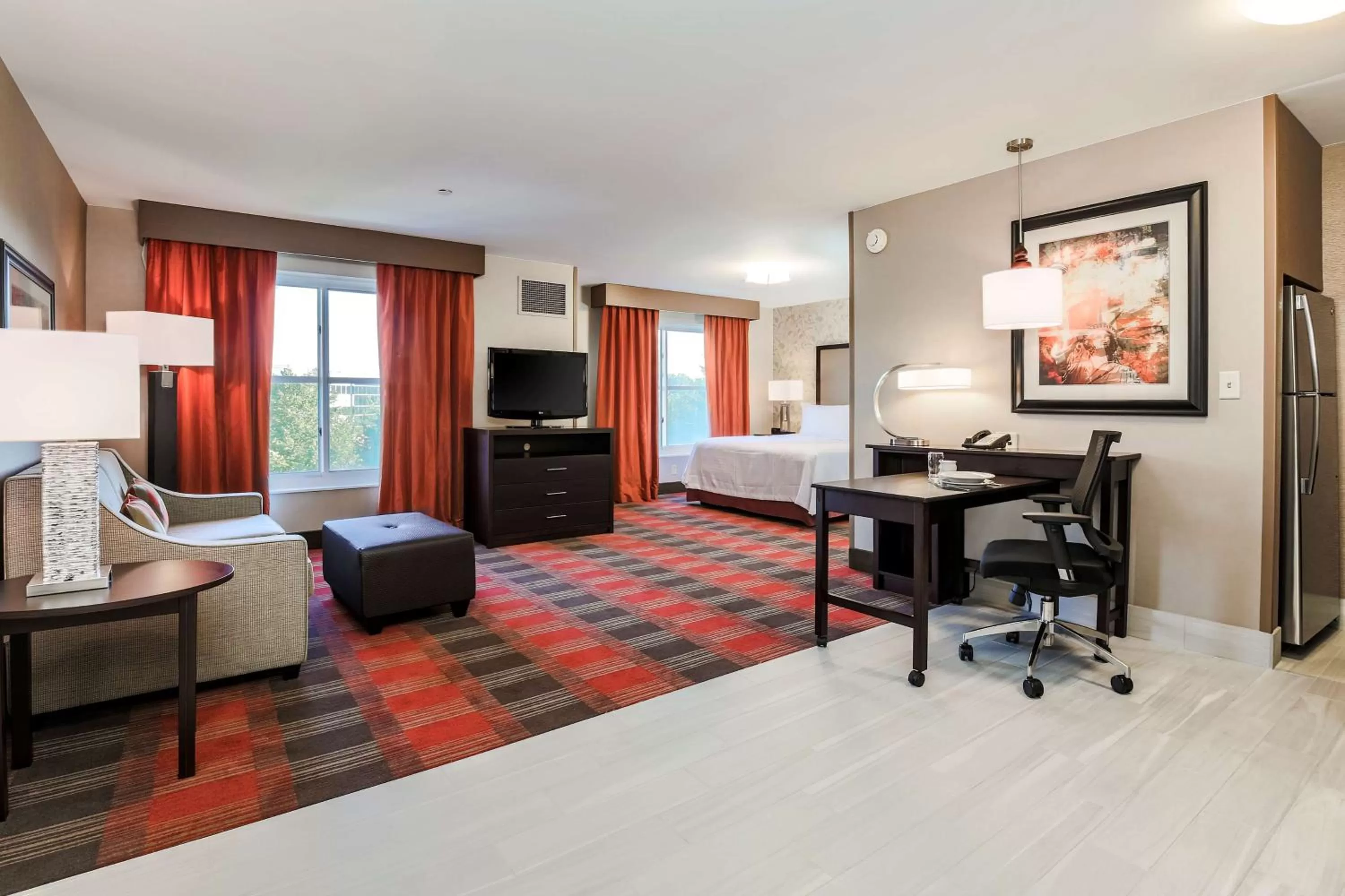Bedroom in Homewood Suites by Hilton Long Island-Melville