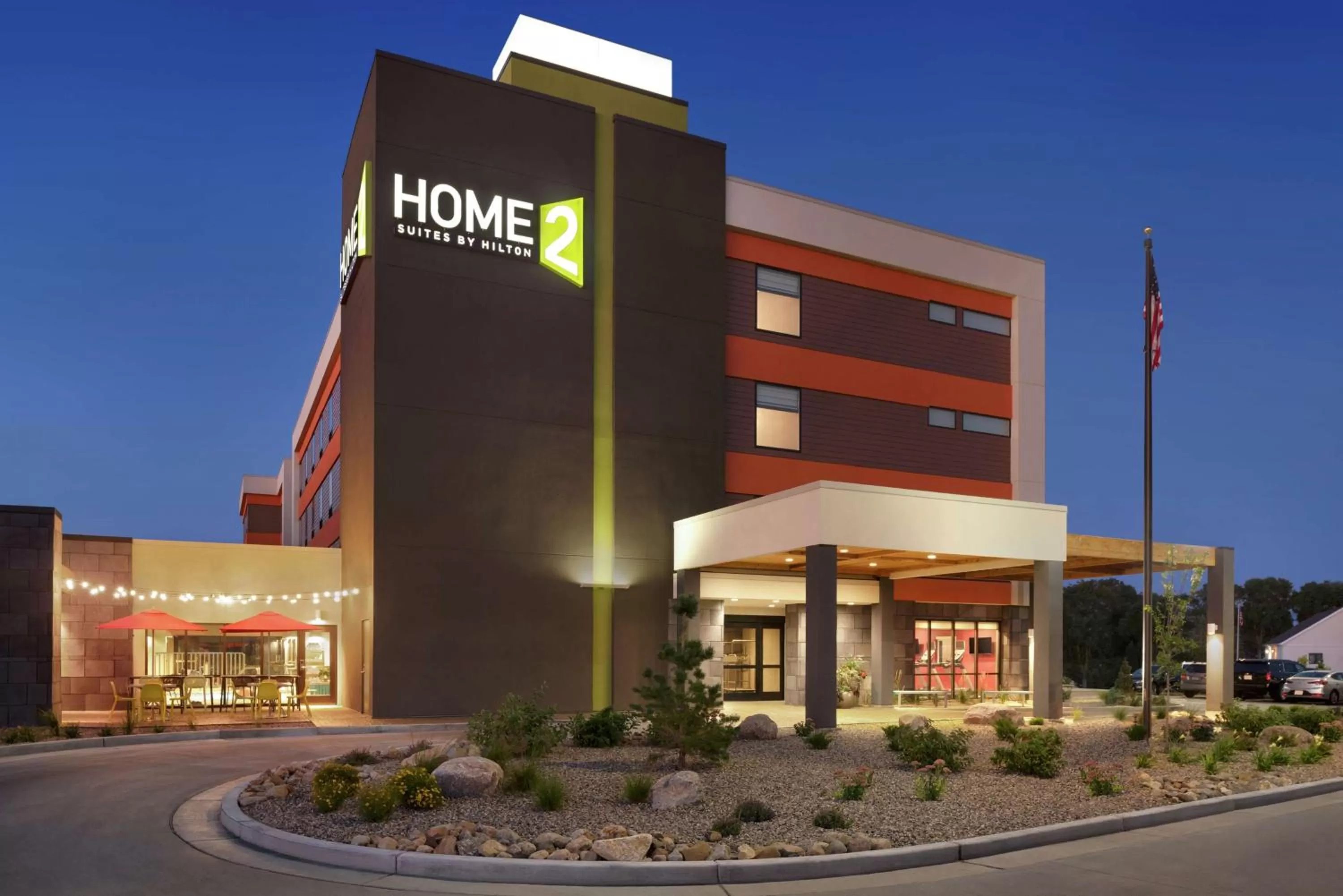 Property building in Home2 Suites By Hilton Bismarck