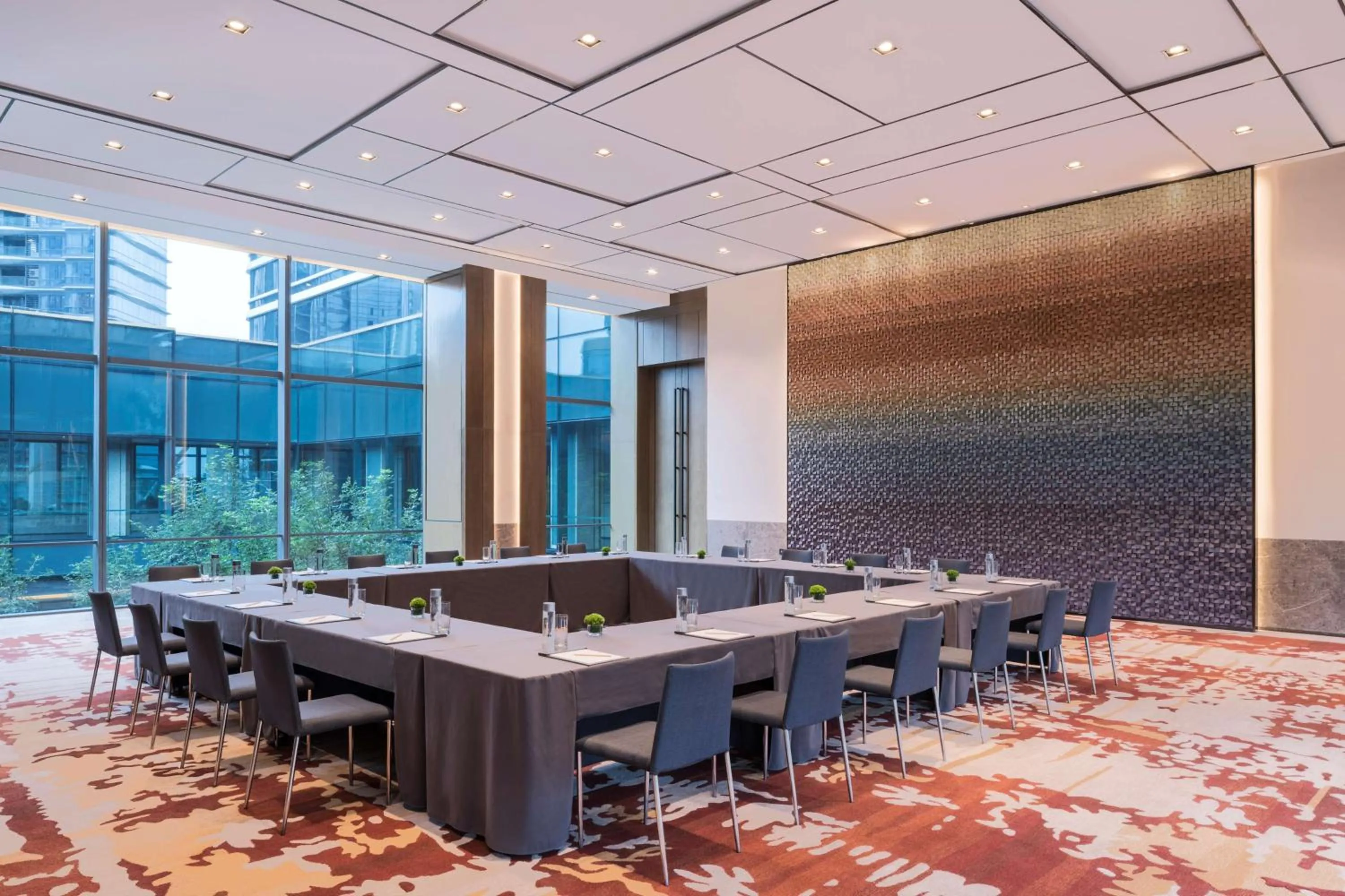 On site in Hyatt Regency Fuzhou Cangshan