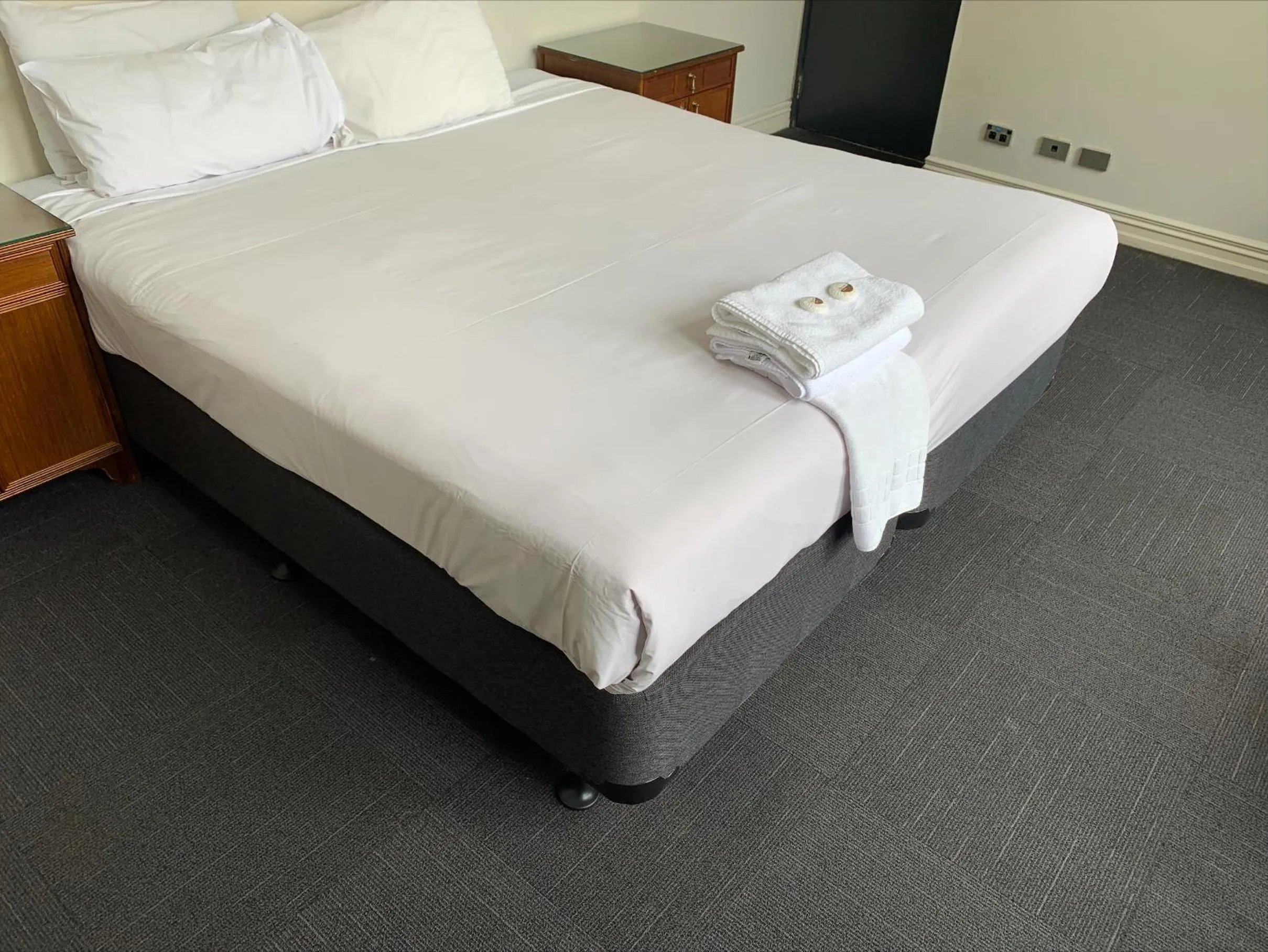 Bedroom in Fort Street Accommodation