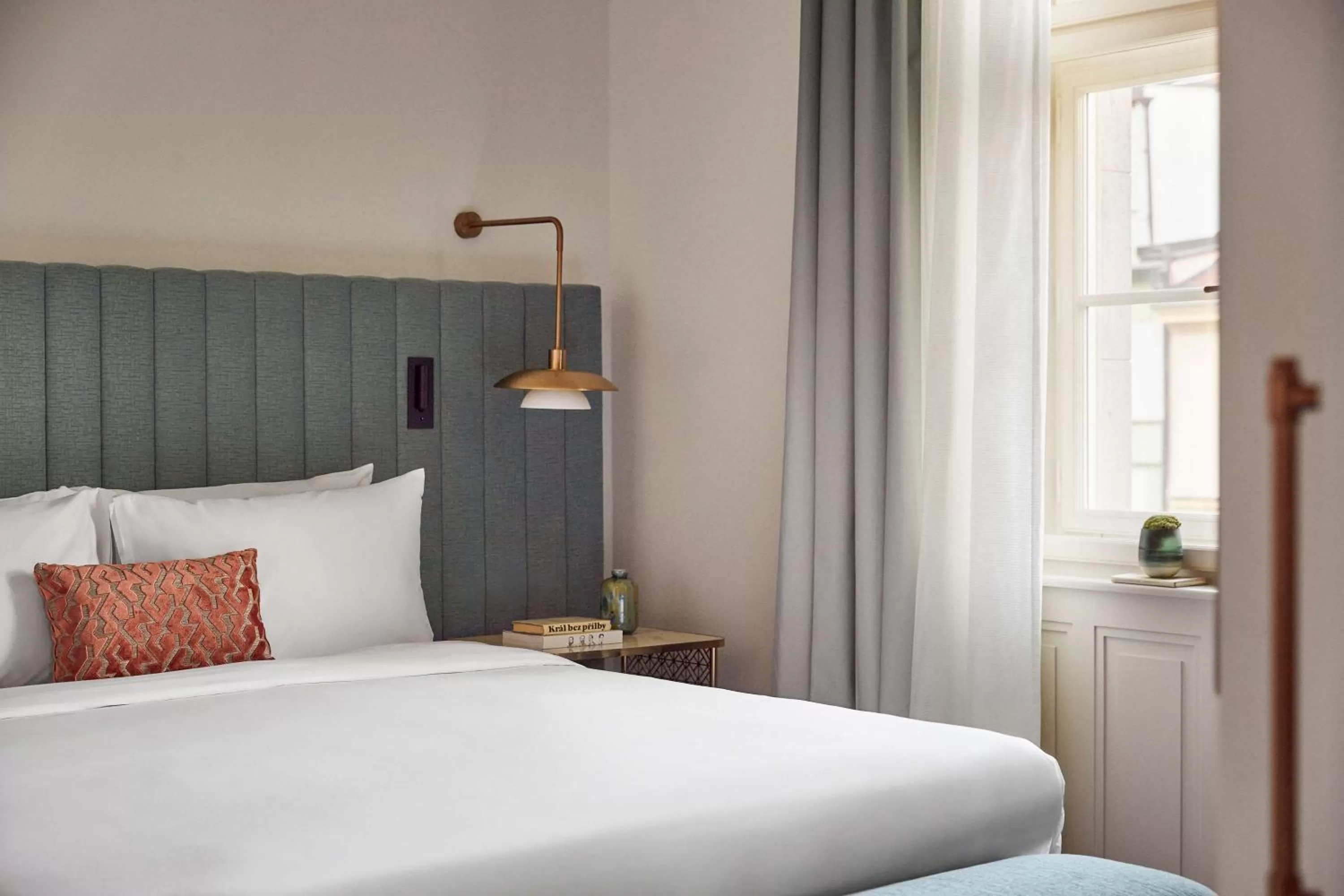 Photo of the whole room, Bed in Andaz Prague, By Hyatt