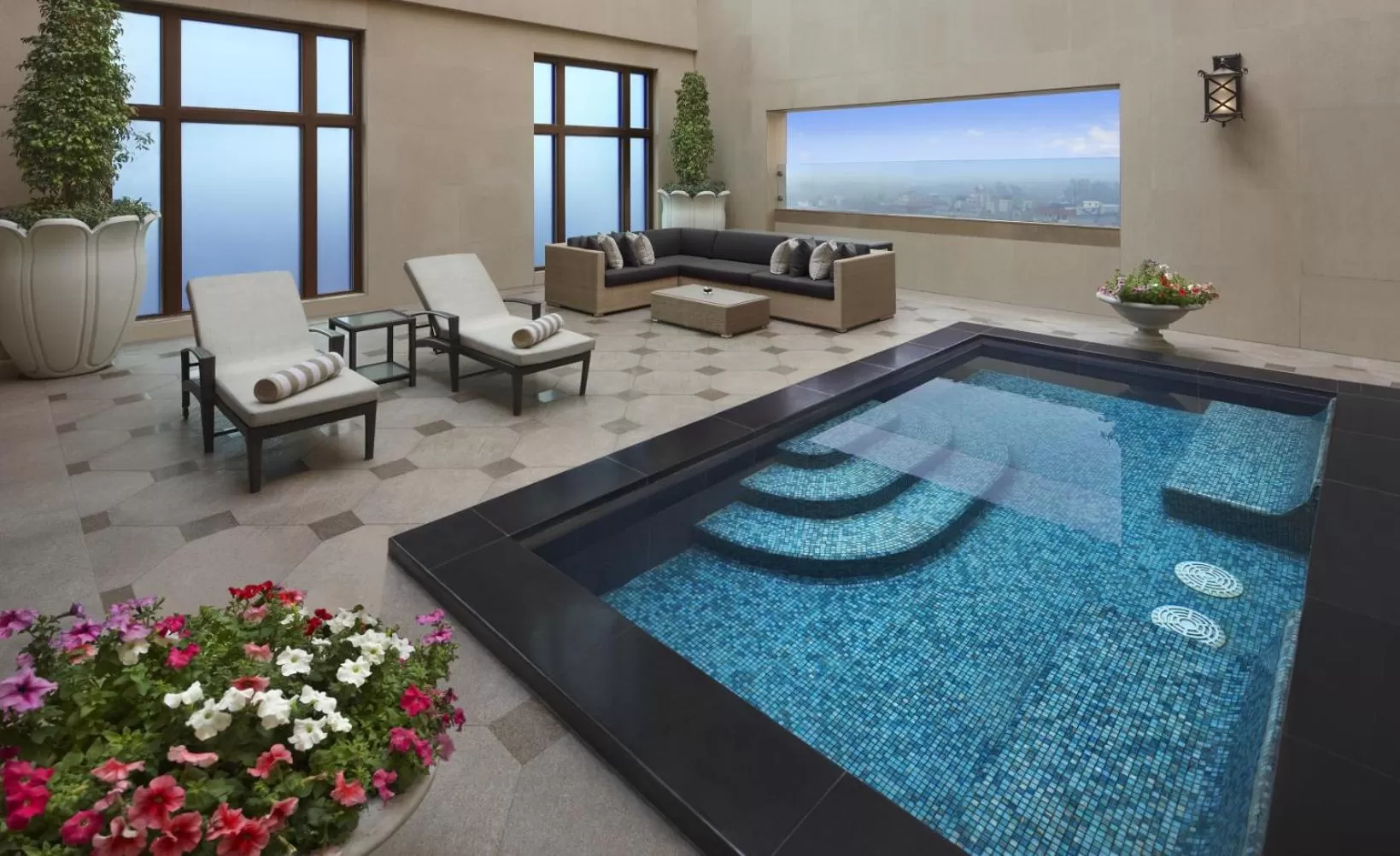 Patio in The Leela Palace New Delhi