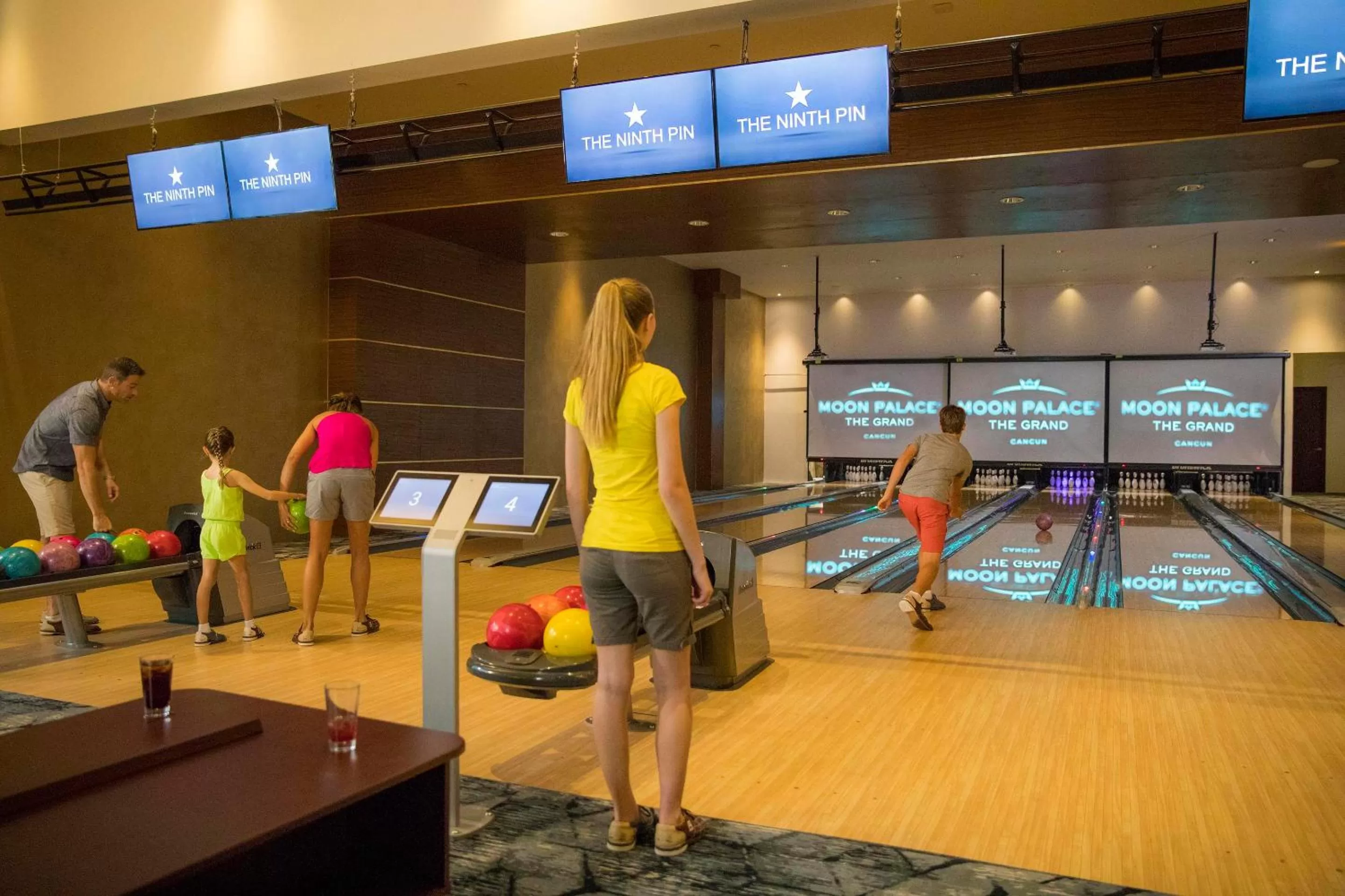 Bowling in Moon Palace The Grand Cancun All Inclusive