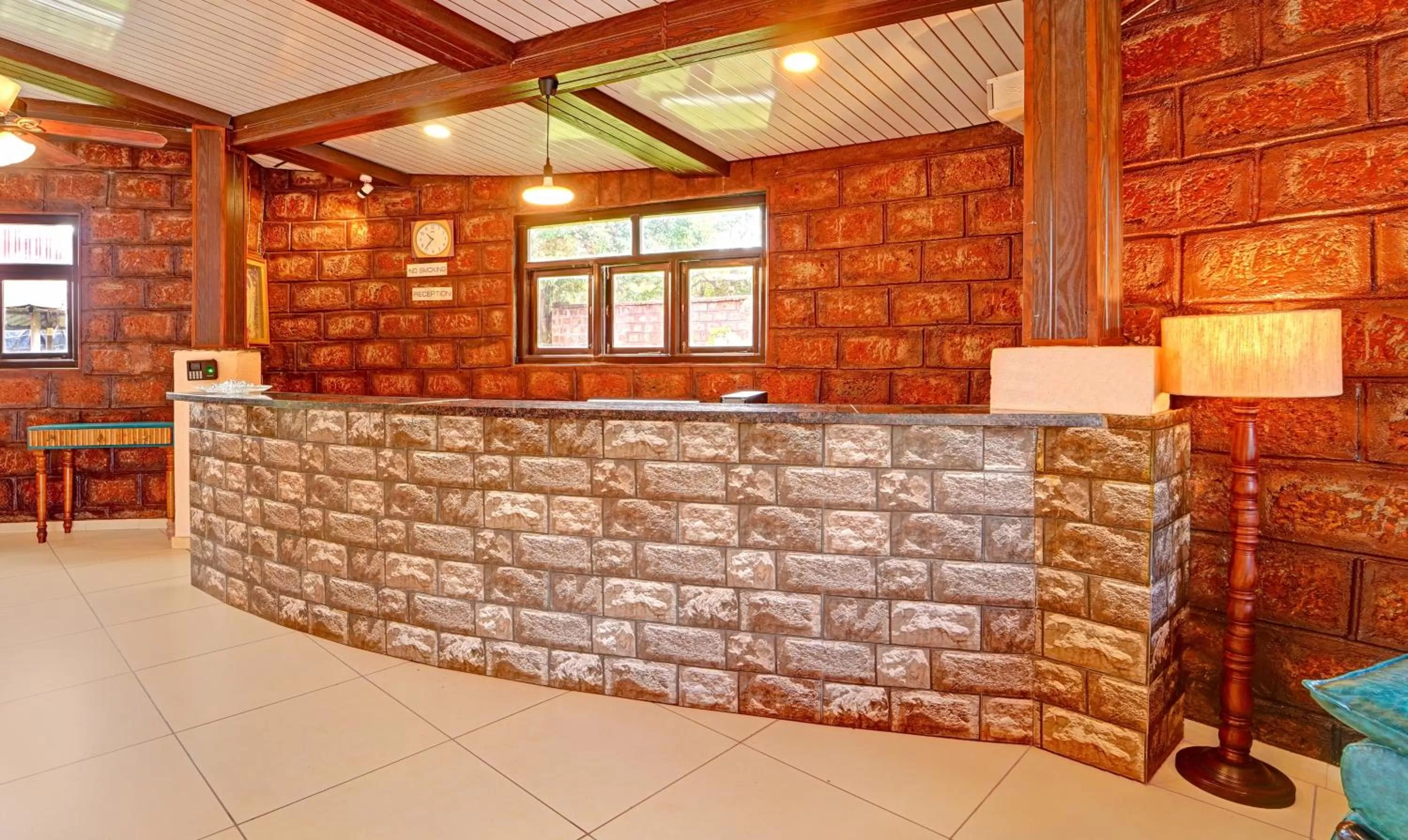 Lobby or reception in Treebo Vhyomaan Resort With Swimming Pool