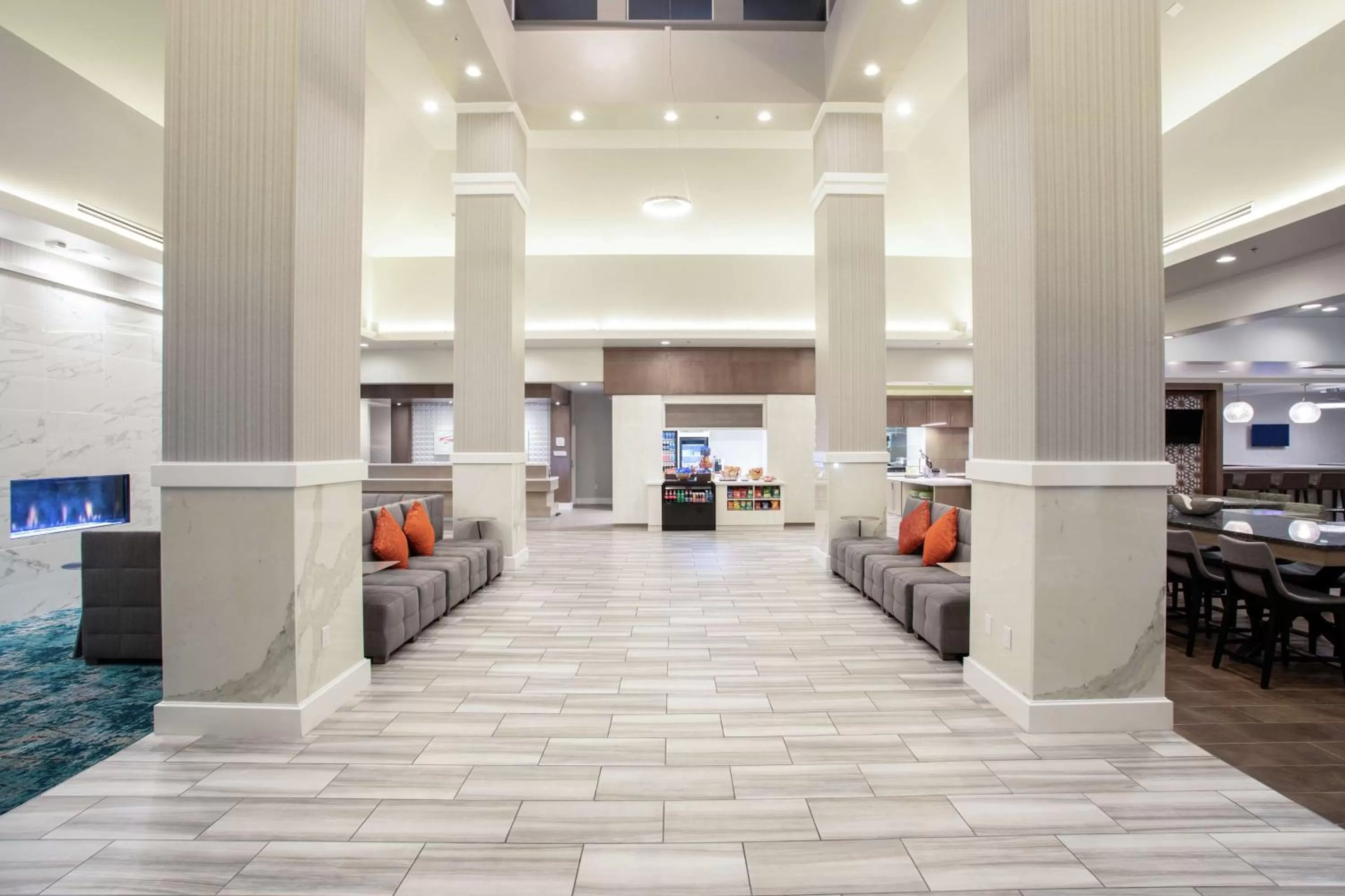 Lobby or reception in Hilton Garden Inn Las Vegas City Center