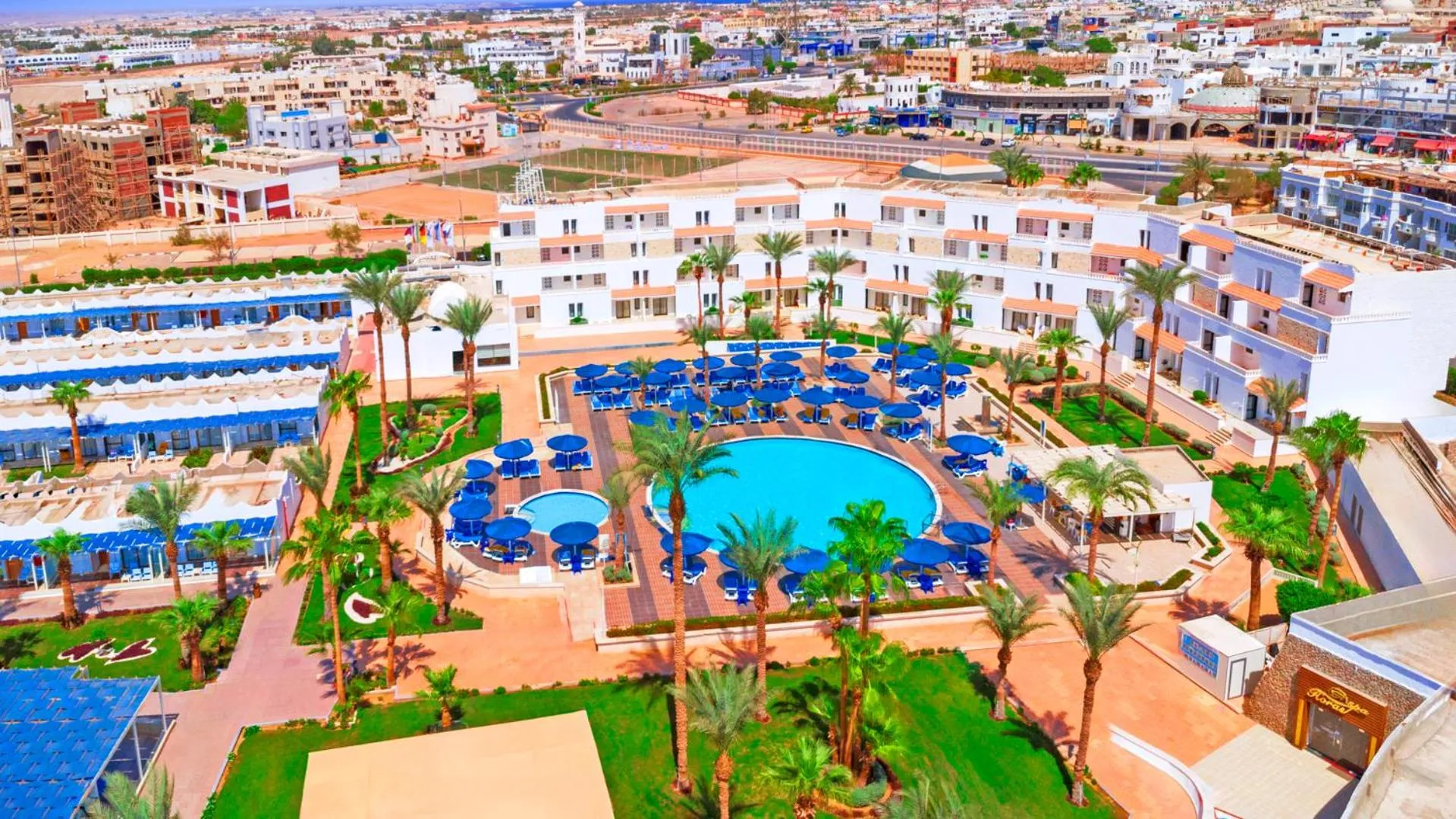 Bird's eye view in Albatros Sharm Resort - By Pickalbatros