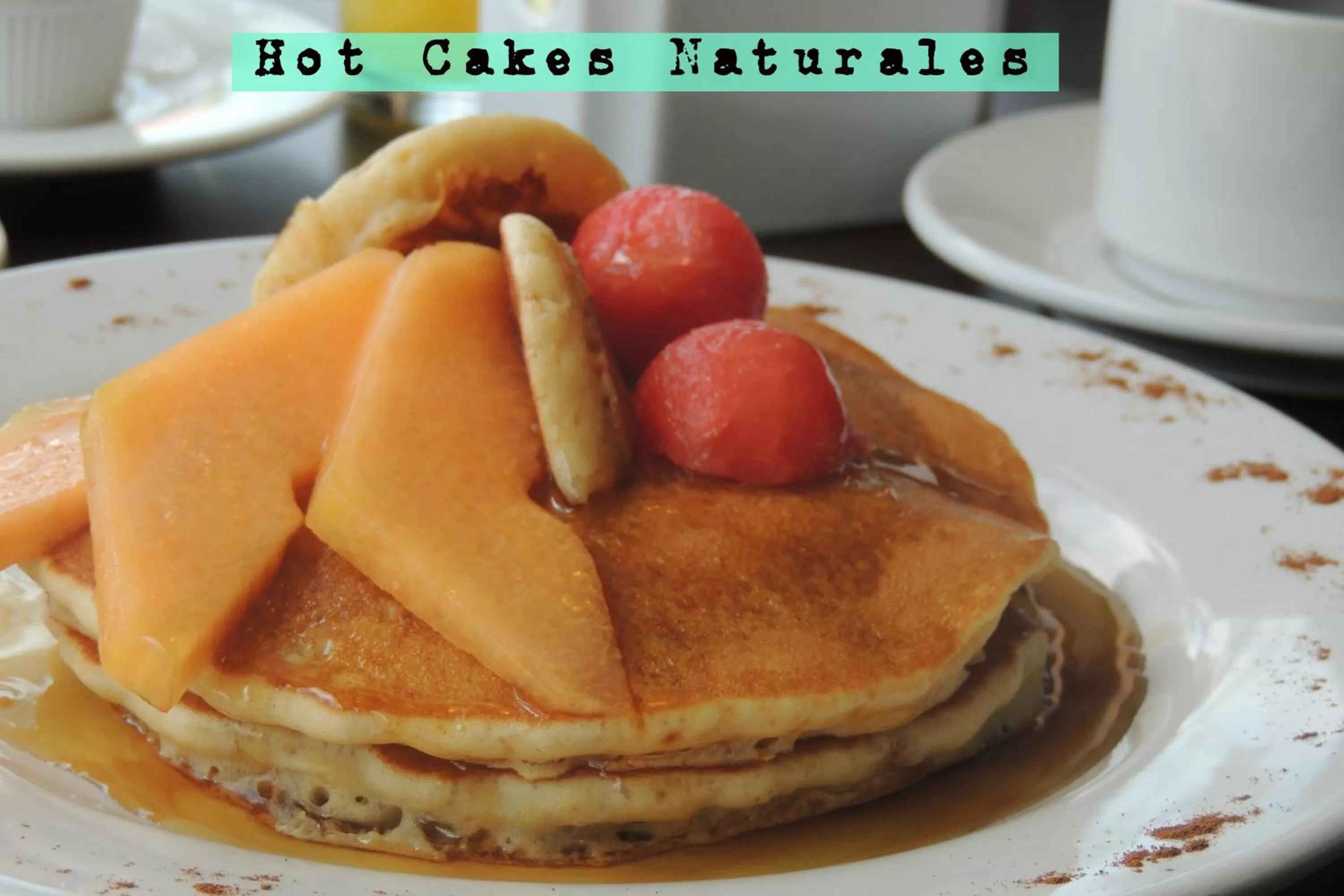 American breakfast in Nu Hotel