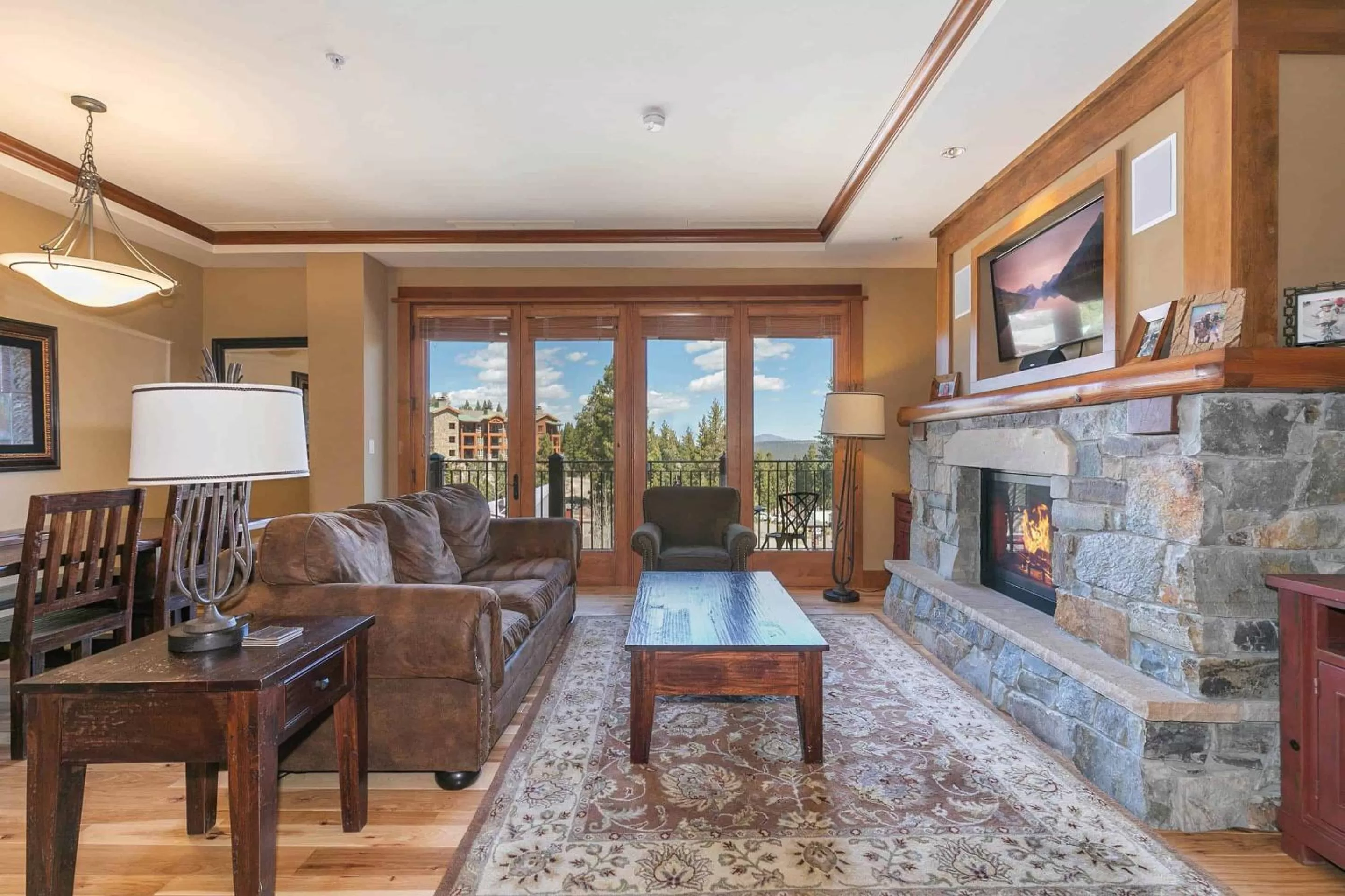 Seating Area in East West Hospitality at Tahoe