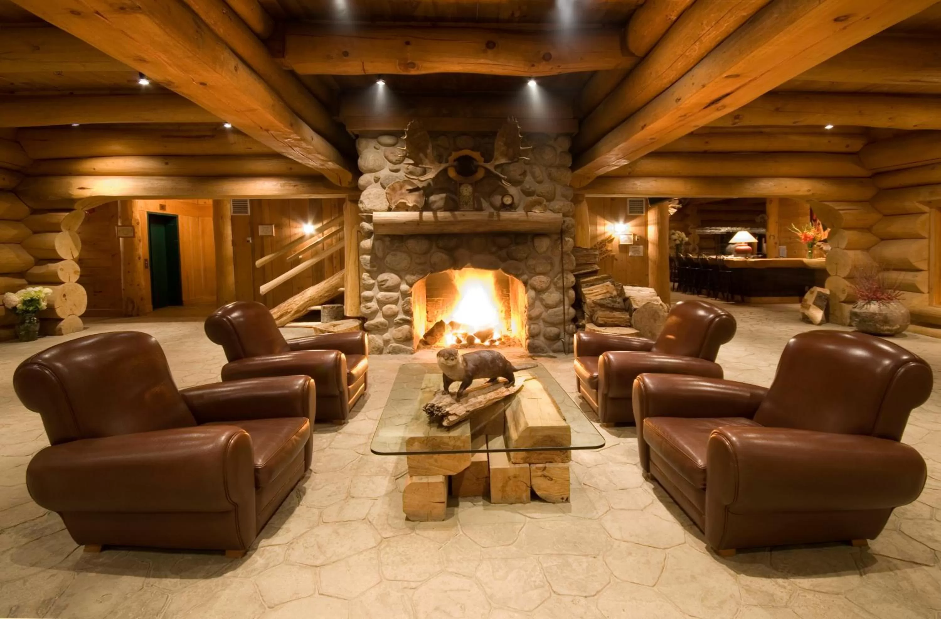 Lobby or reception in Sacacomie Hôtel et Spa