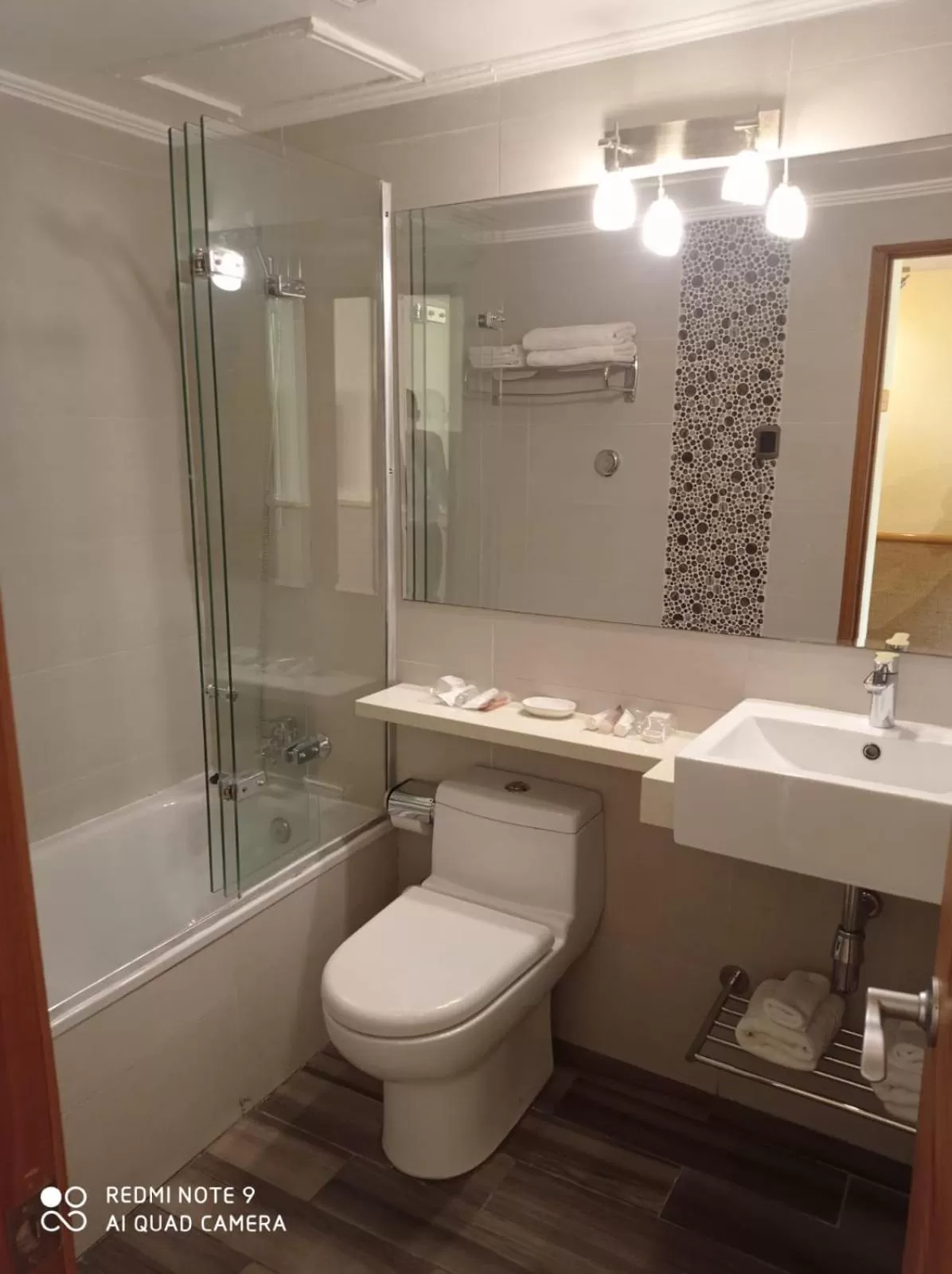 Bathroom in Hotel Restaurante Ankara