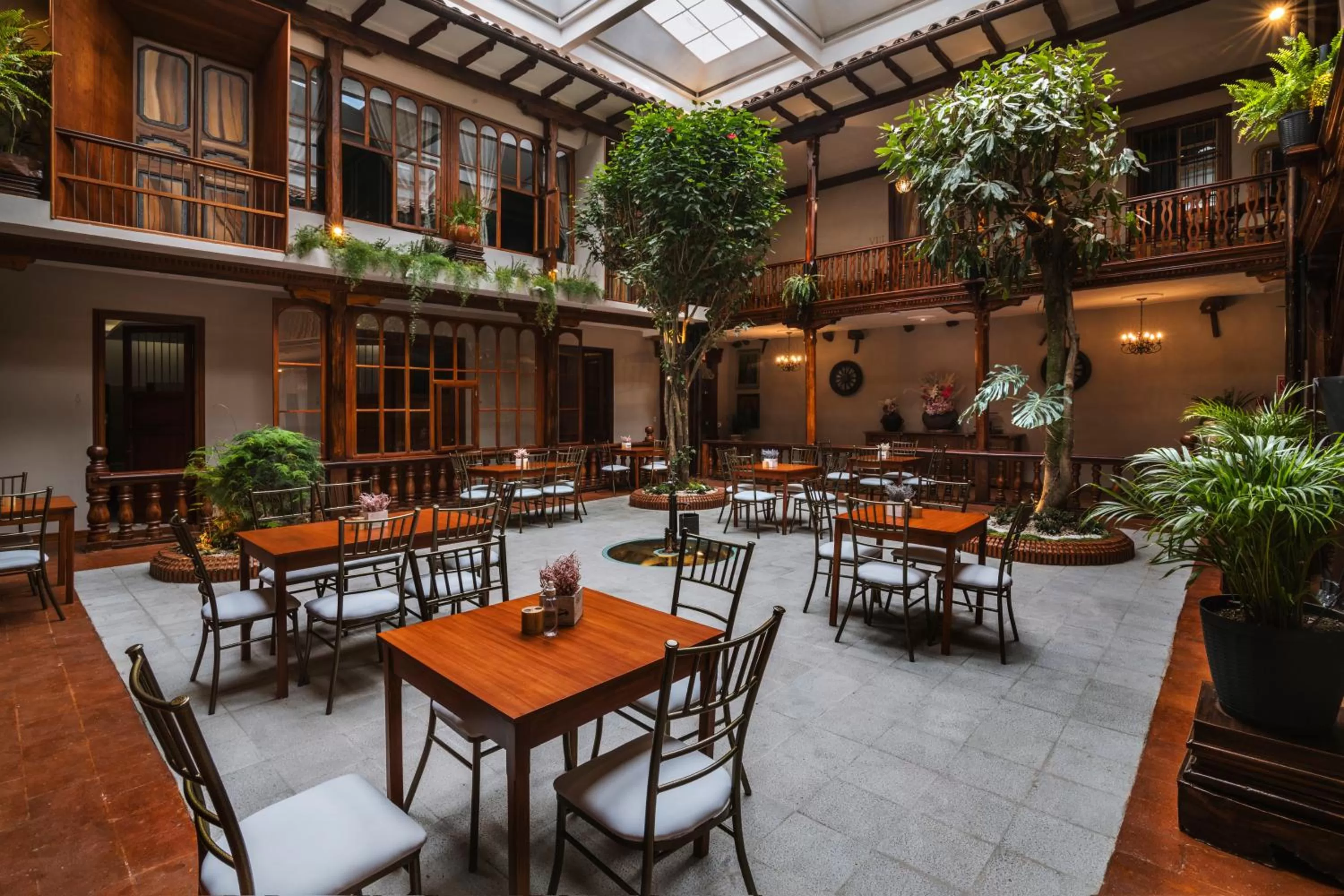 Patio, Restaurant/Places to Eat in Casa Bolívar Hotel Museo