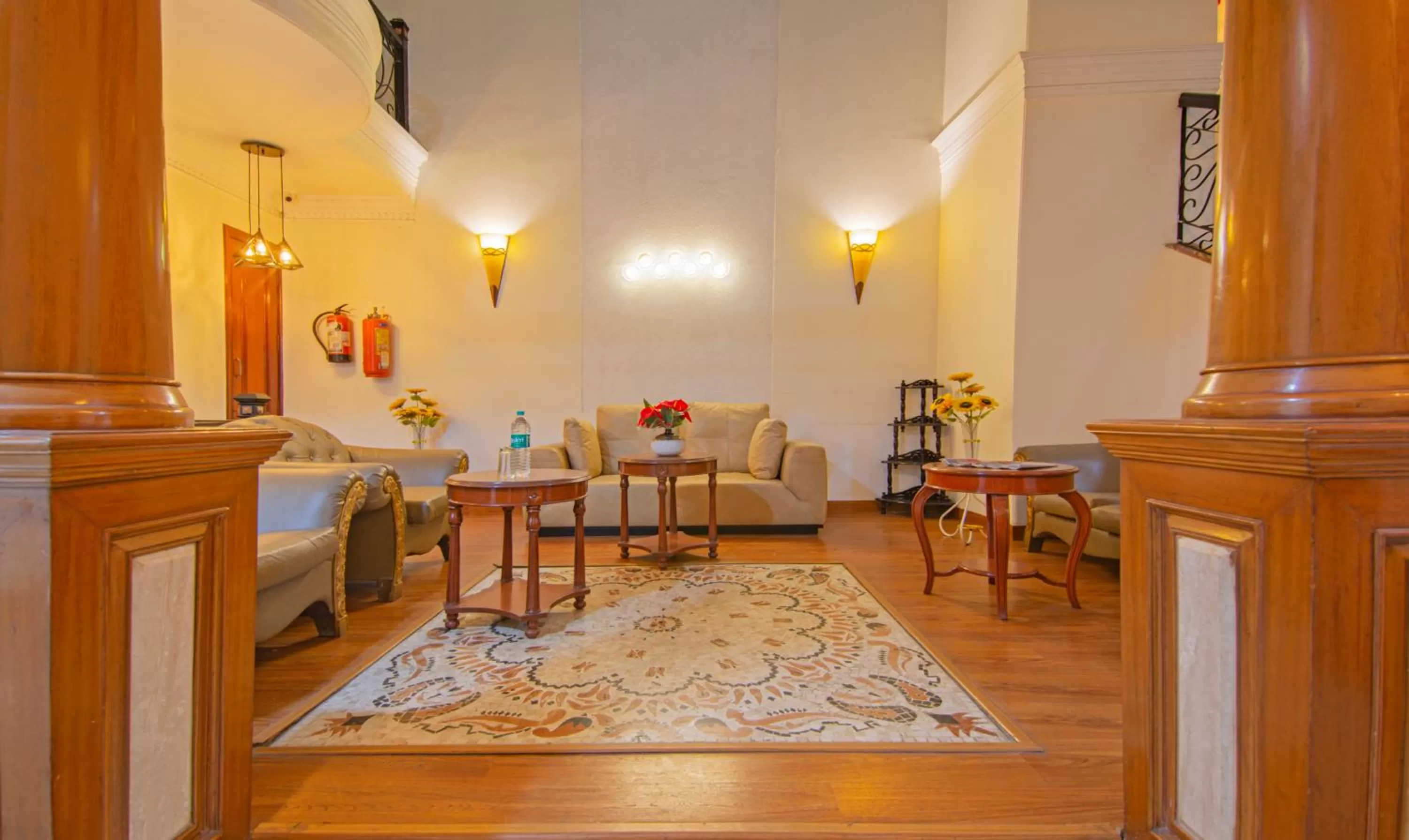 Seating area in Treebo Corporate Park