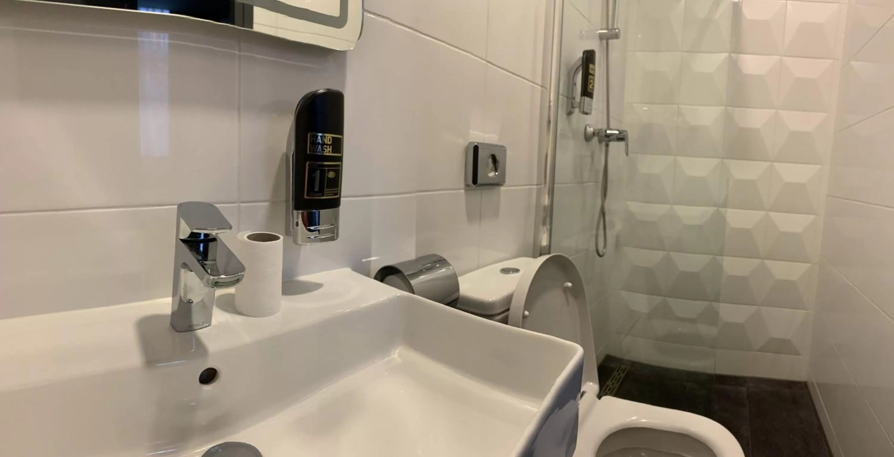 Bathroom in Hotel De Looier