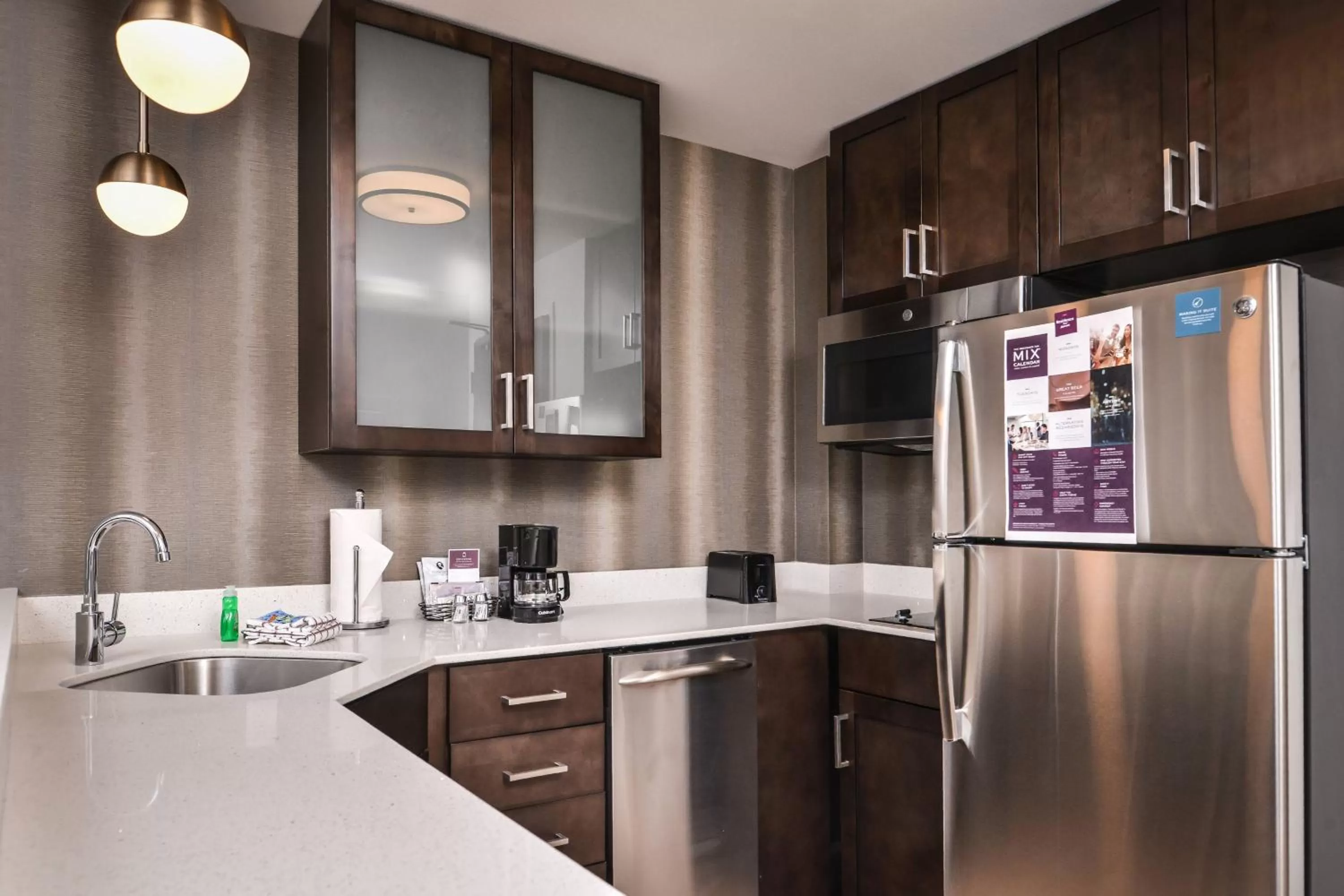 Kitchen or kitchenette in Residence Inn by Marriott Charlotte Northlake