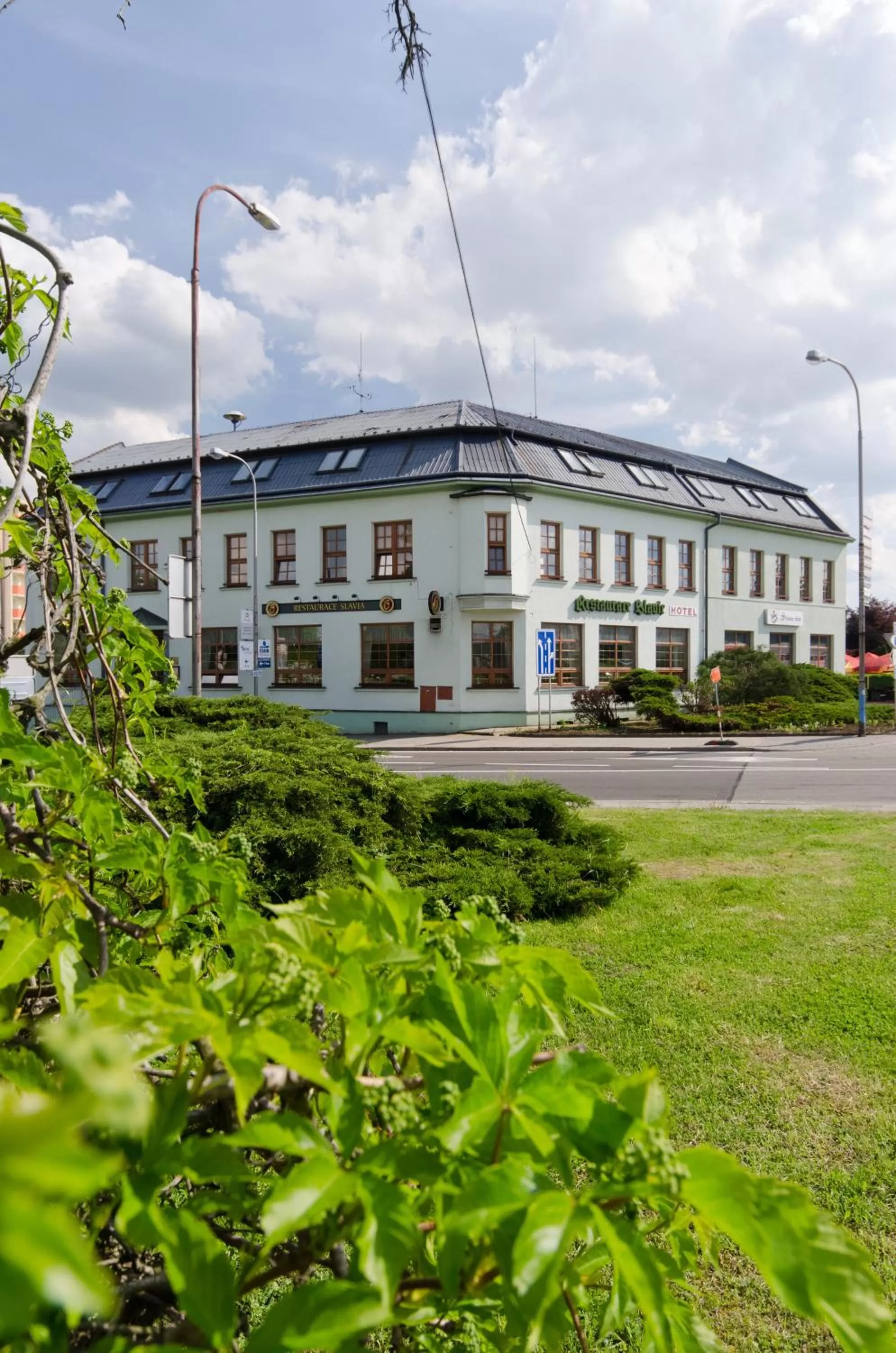 Facade/entrance in Hotel Slavia