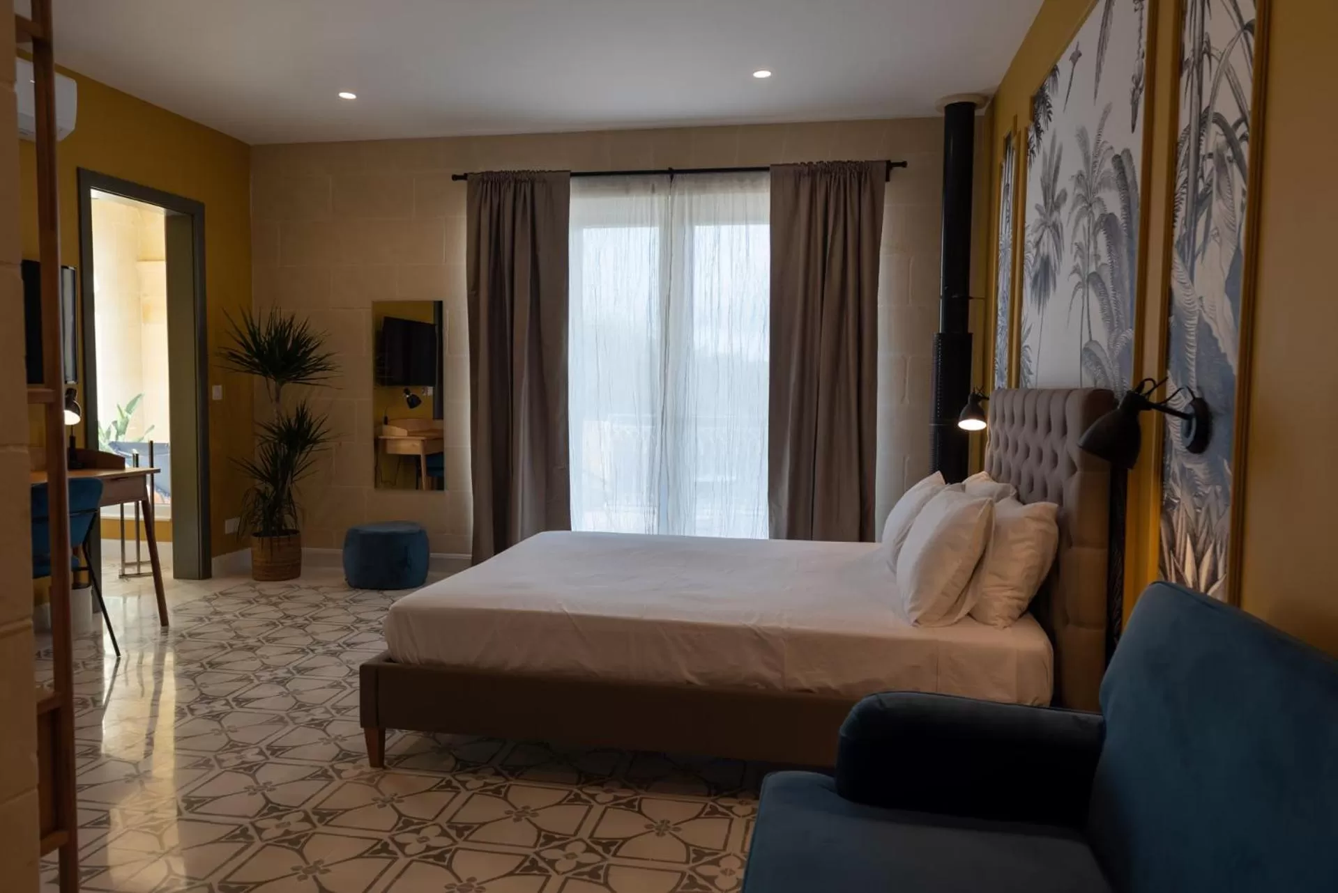 Bedroom in The Carob Tree