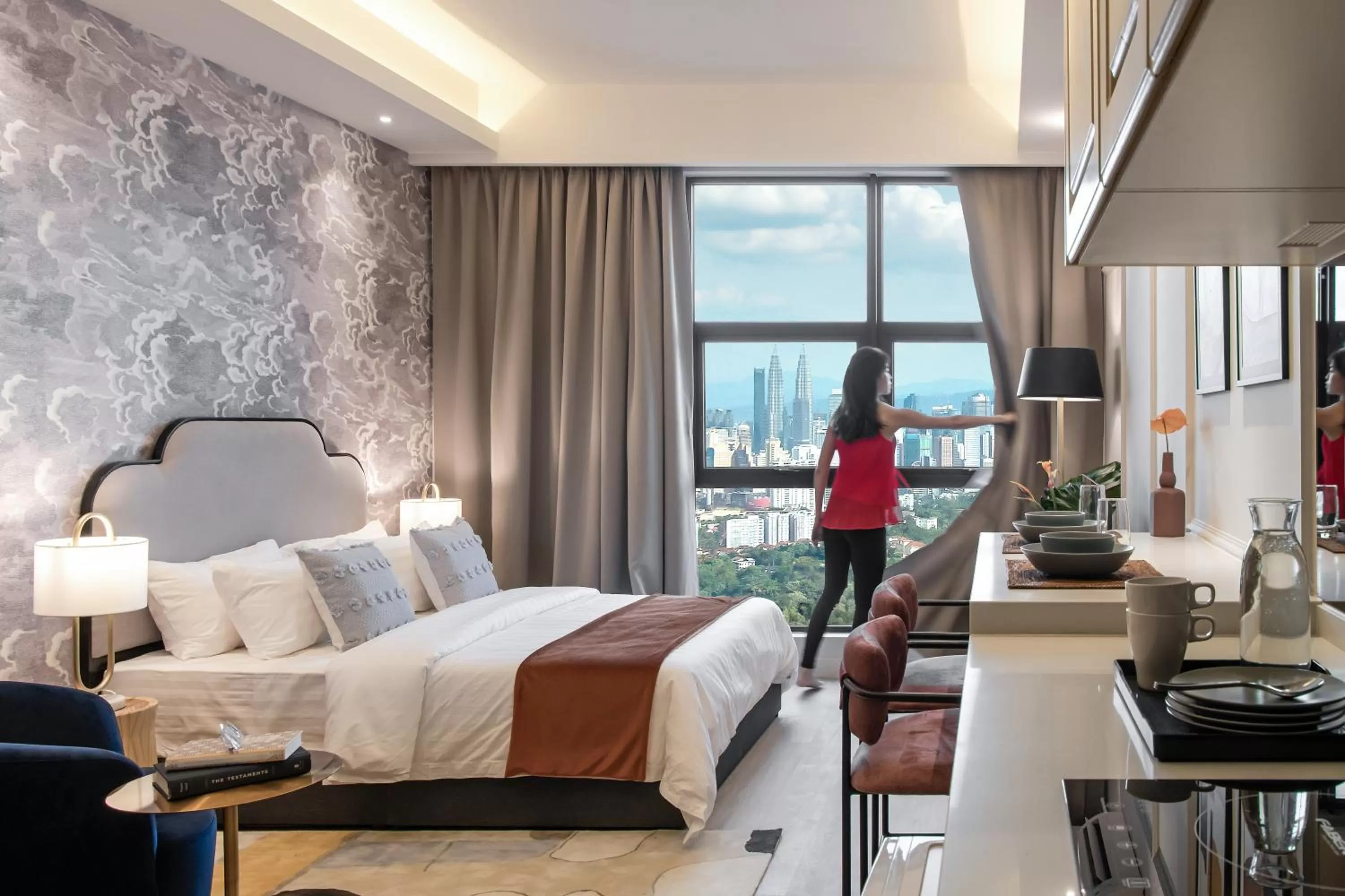 City view, Bed in AMI Suites - Arte Mont Kiara