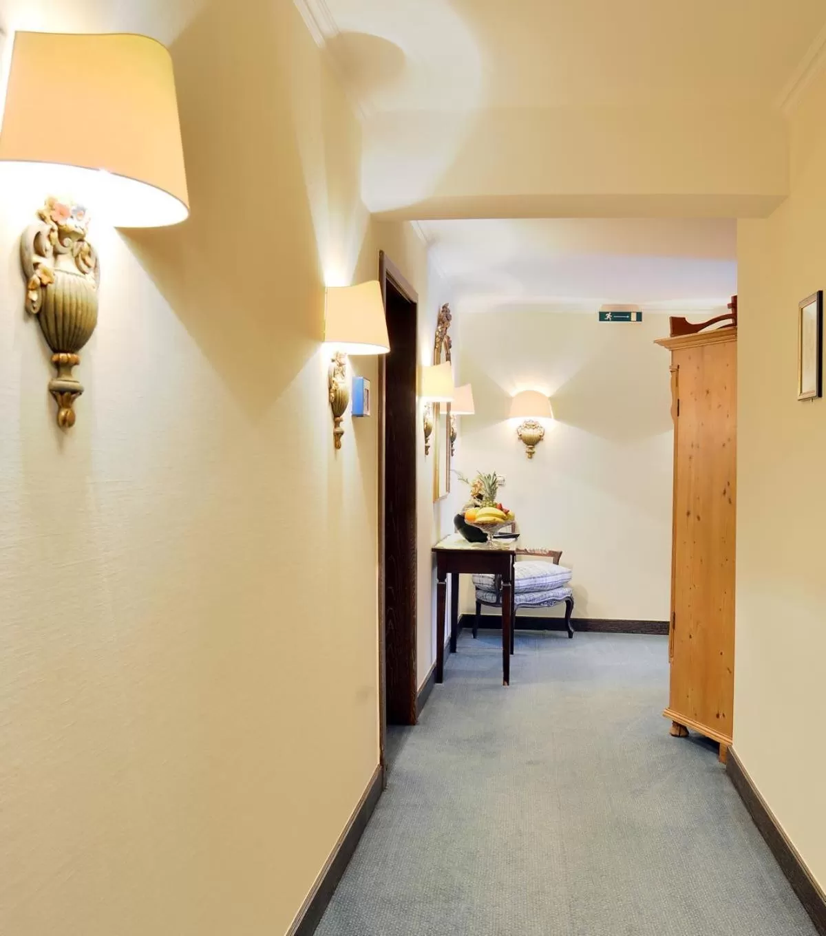 Decorative detail, Bed in Stadthotel Patrizier