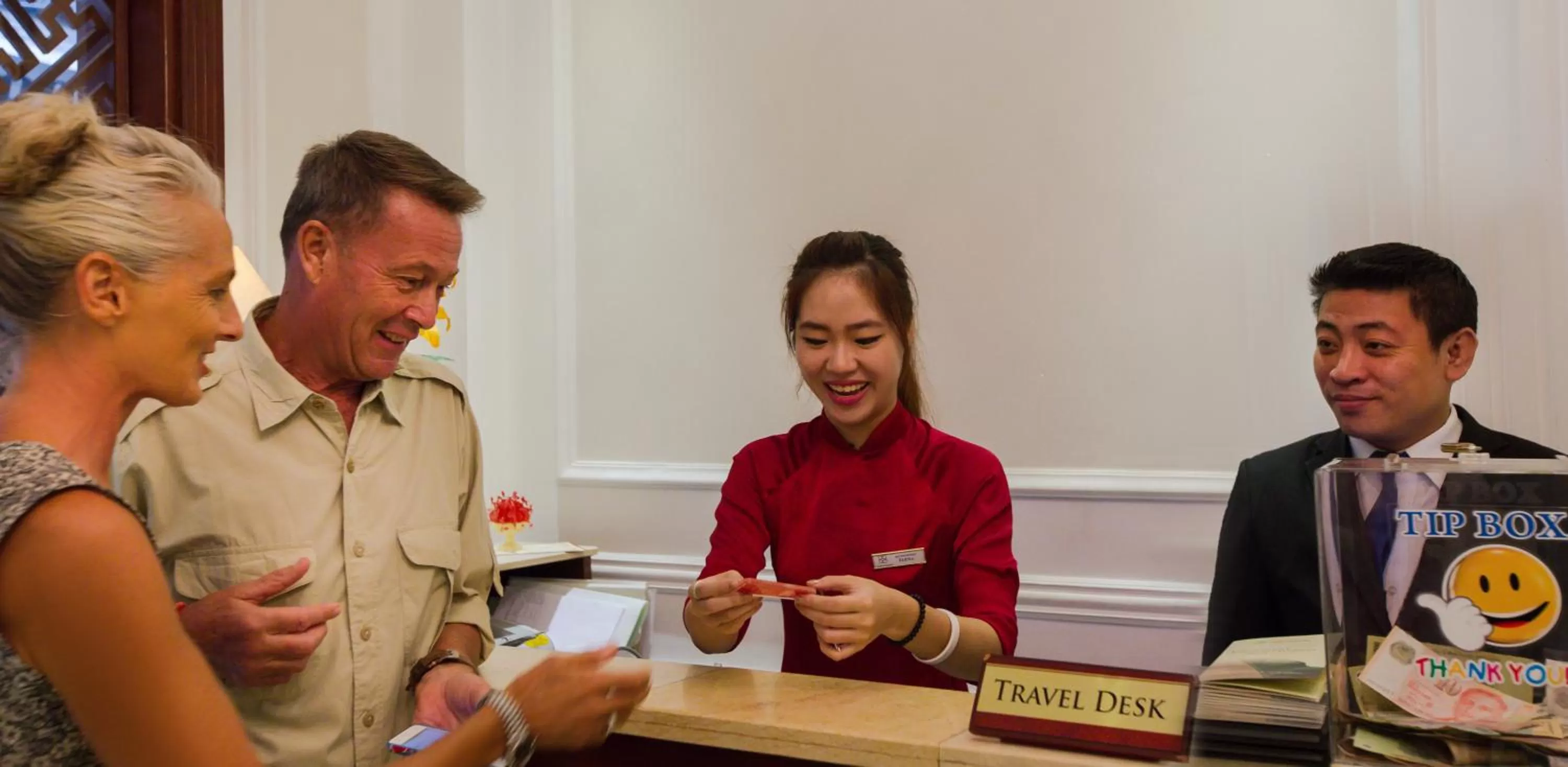 Staff in La Beaute De Hanoi Hotel