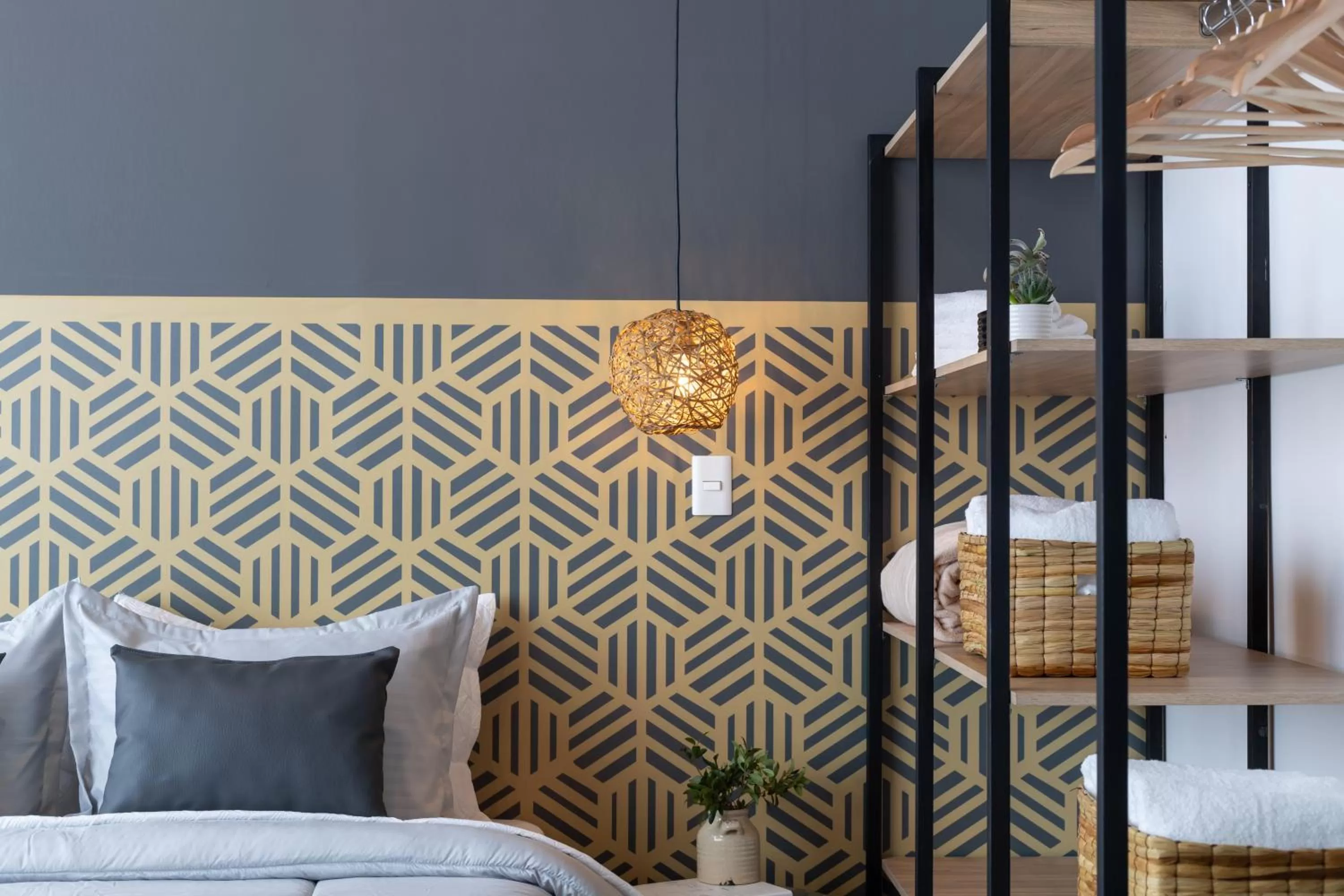 Bed in Hotel Lexum Estadio