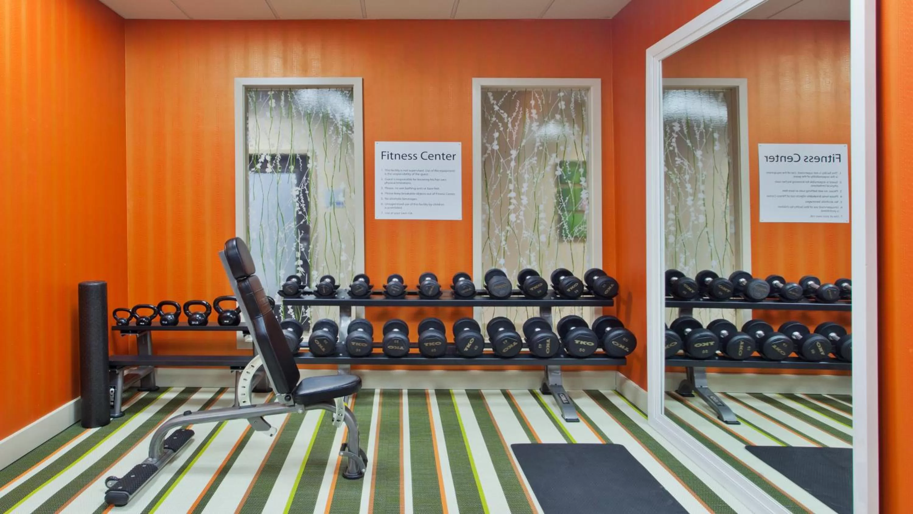 Fitness centre/facilities in Holiday Inn Express Atlanta Galleria-Ballpark Area by IHG