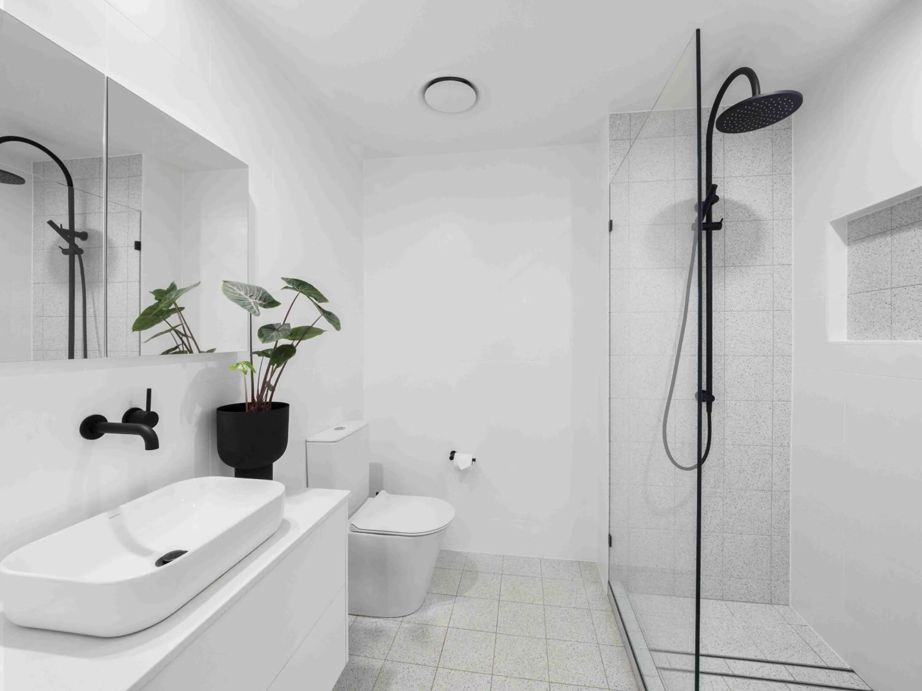 Shower in Pacific Marina Apartments