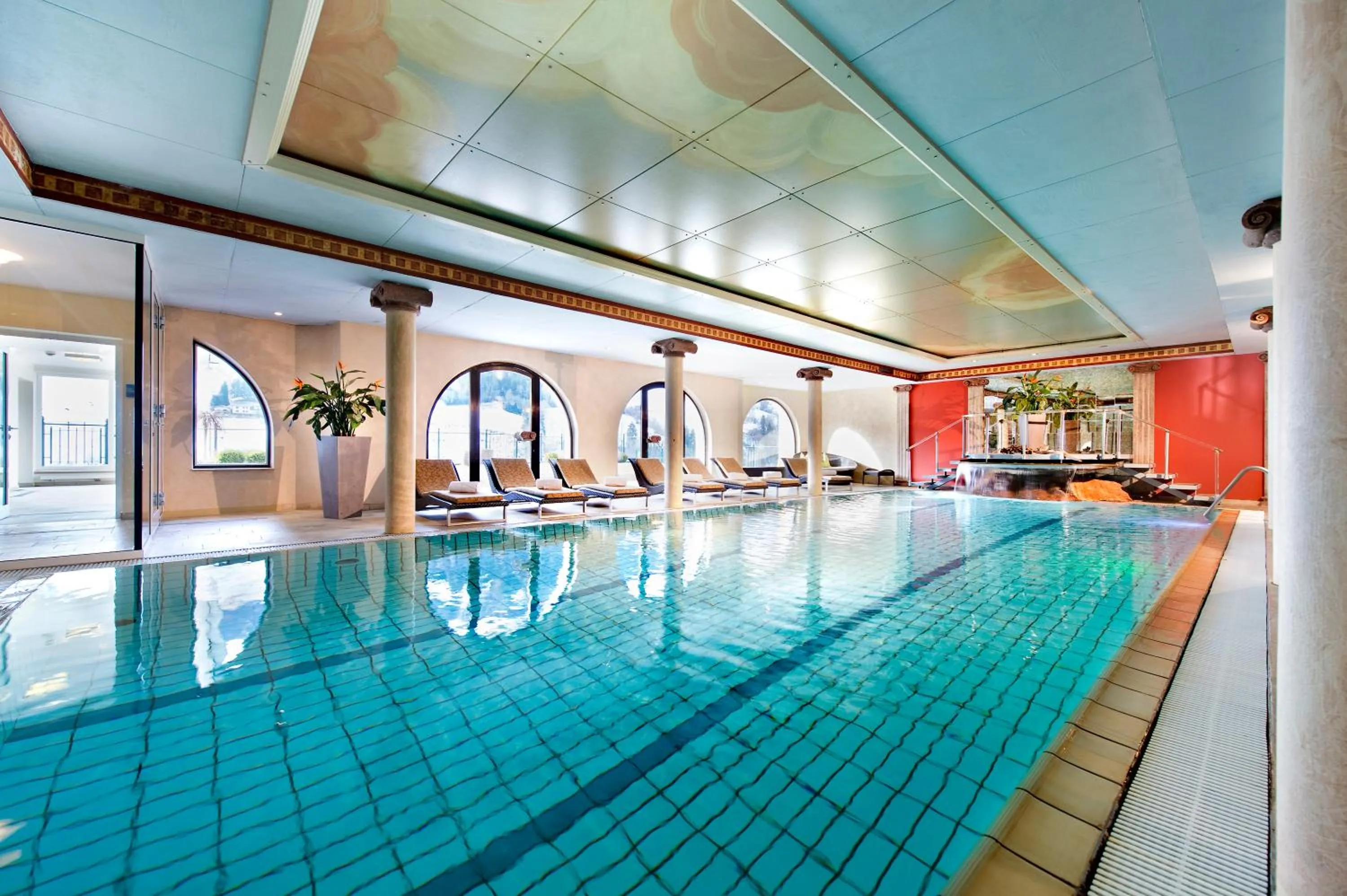 Swimming pool in Hotel Pichlmayrgut