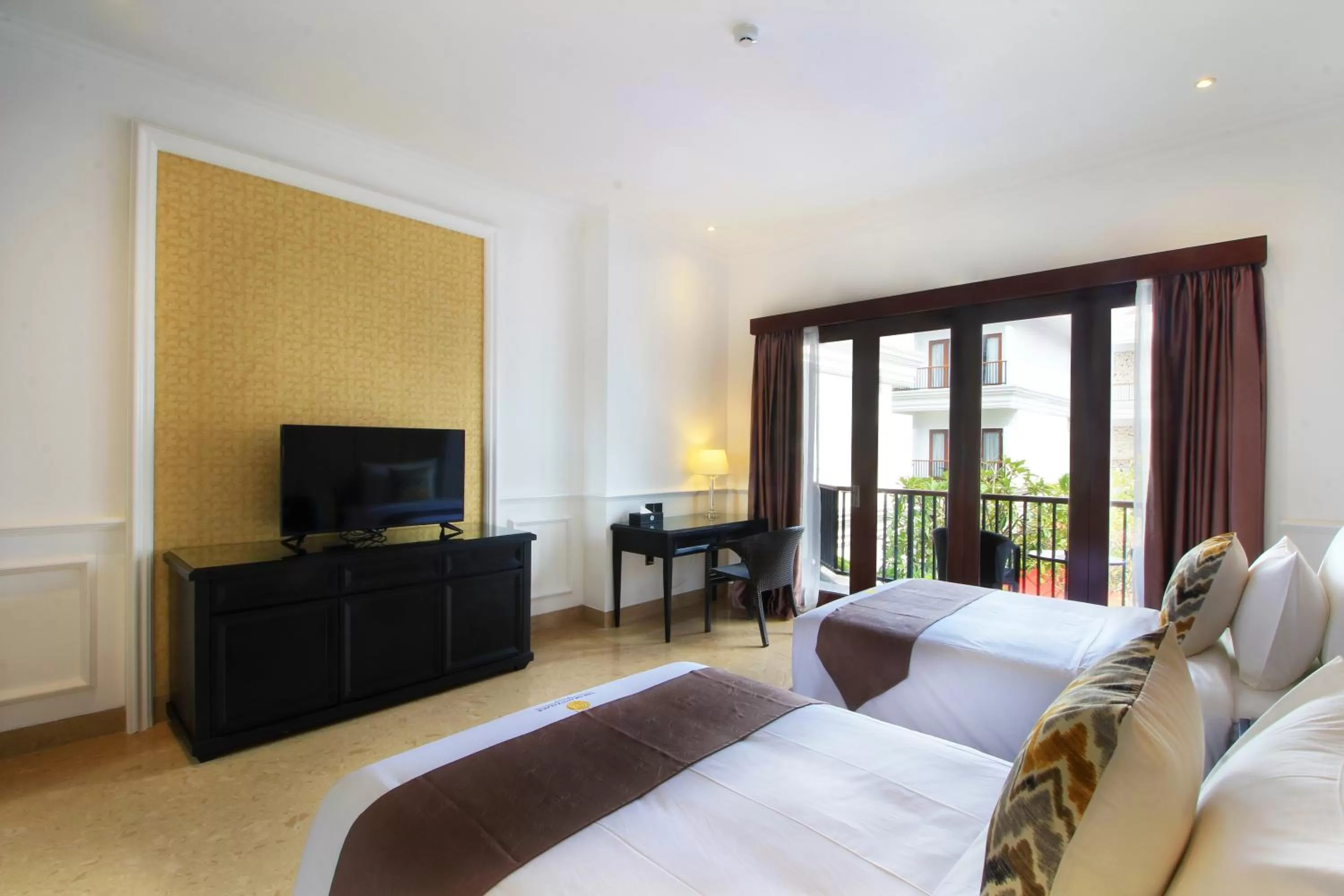 Bedroom, Bed in Grand Palace Hotel Sanur - Bali