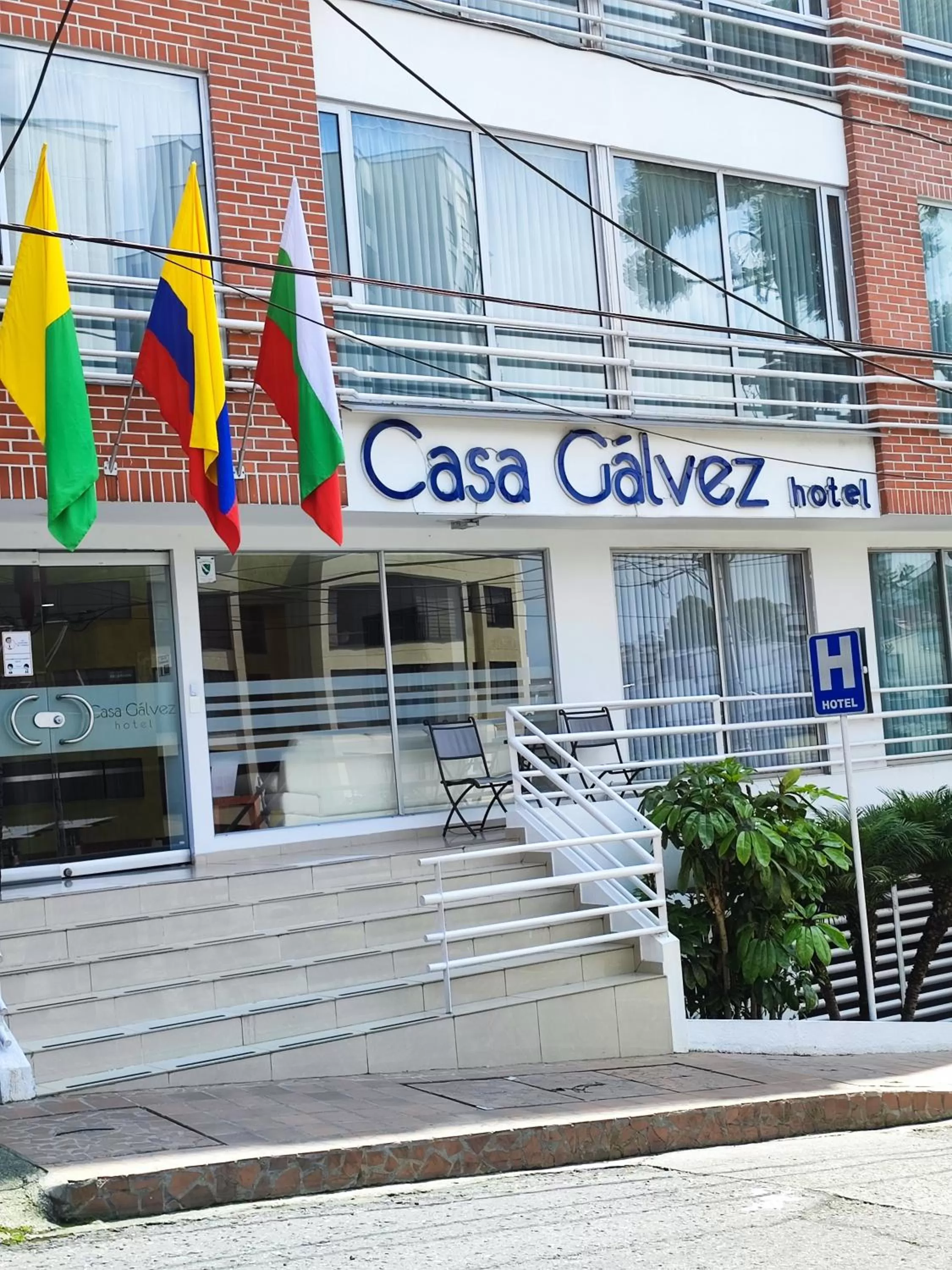 Property building in Hotel Casa Galvez