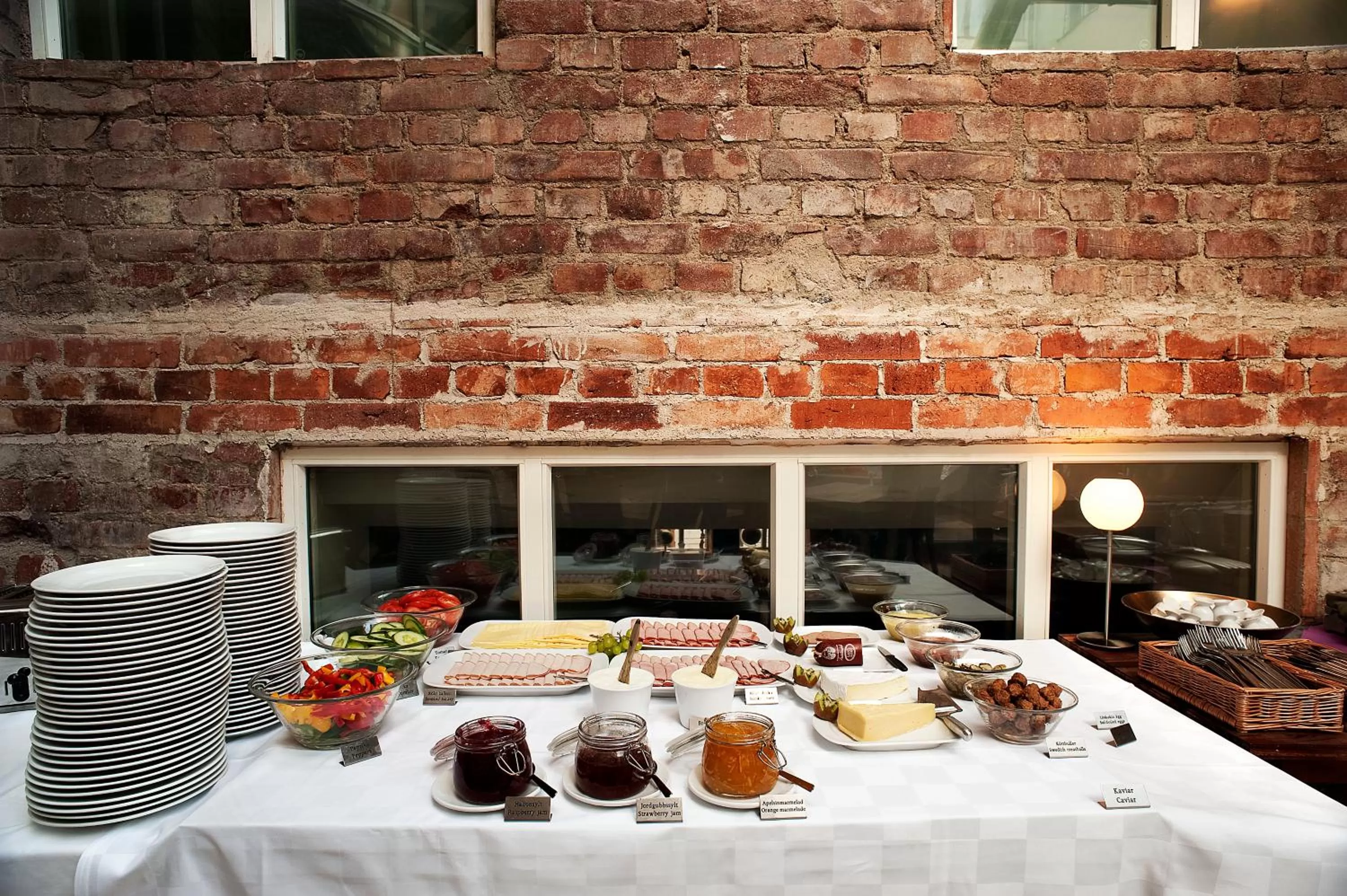 Buffet breakfast in Hotel Hellsten