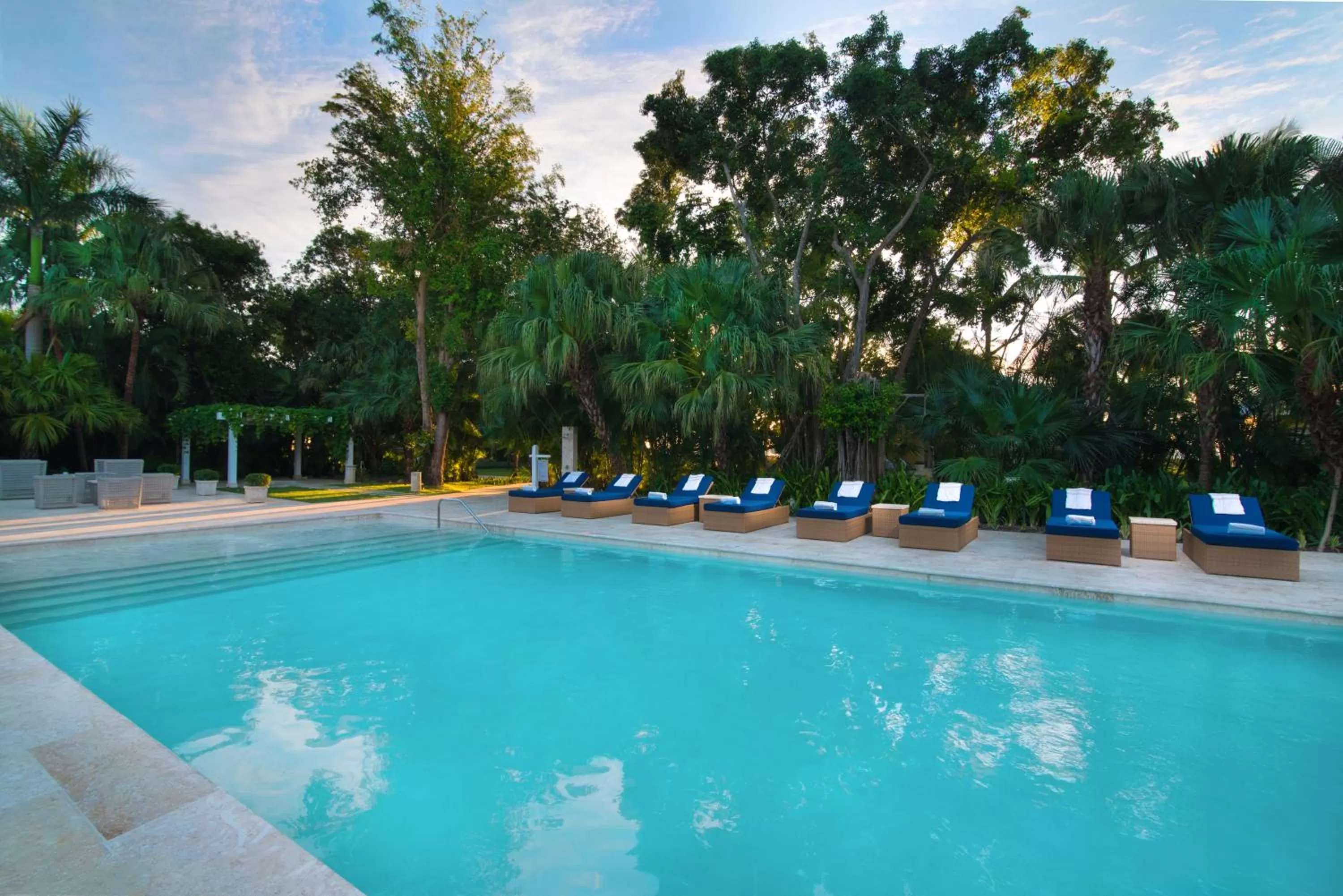 Pool view in Tortuga Bay
