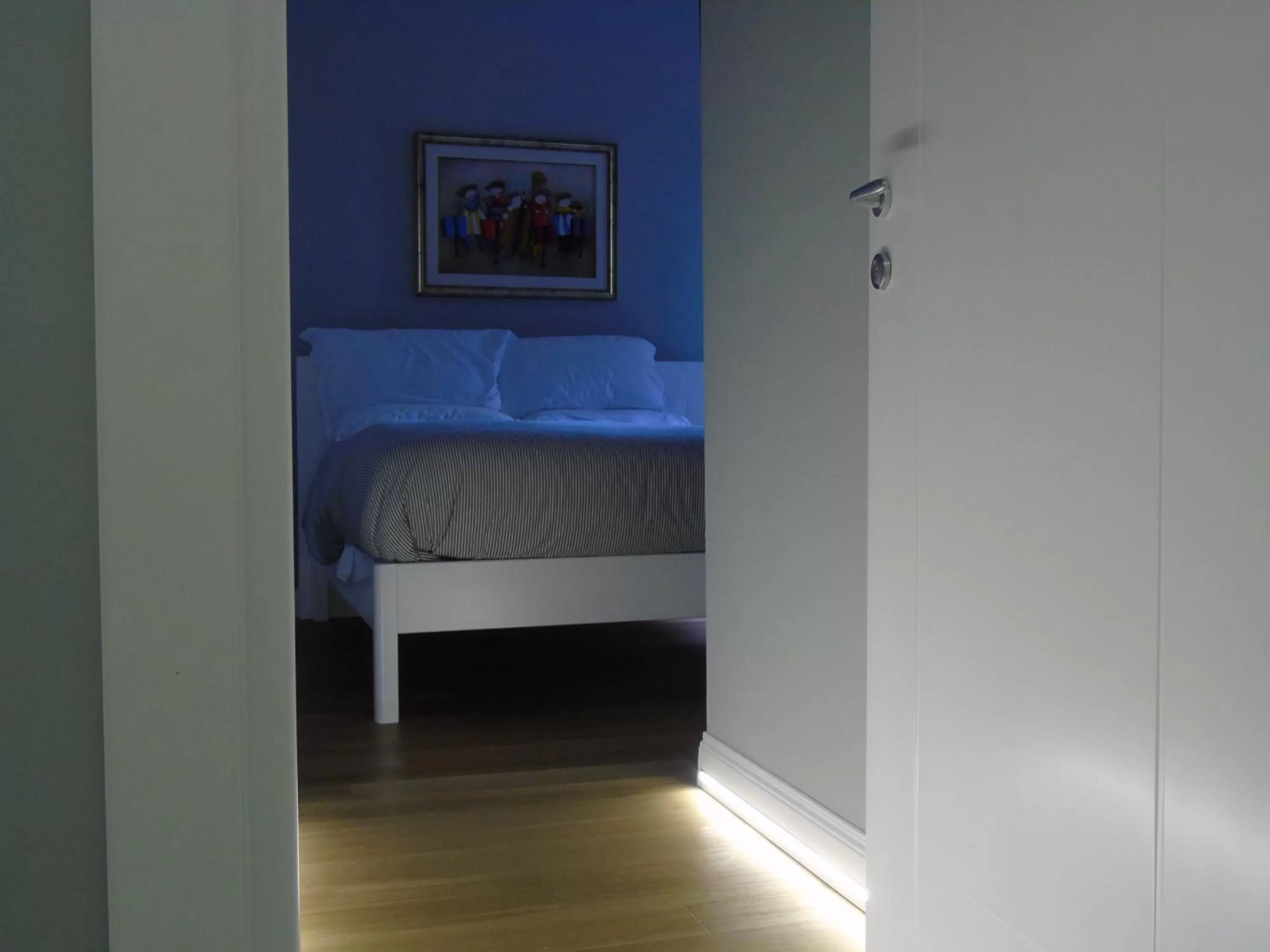 Bed in Room Inn Vatican