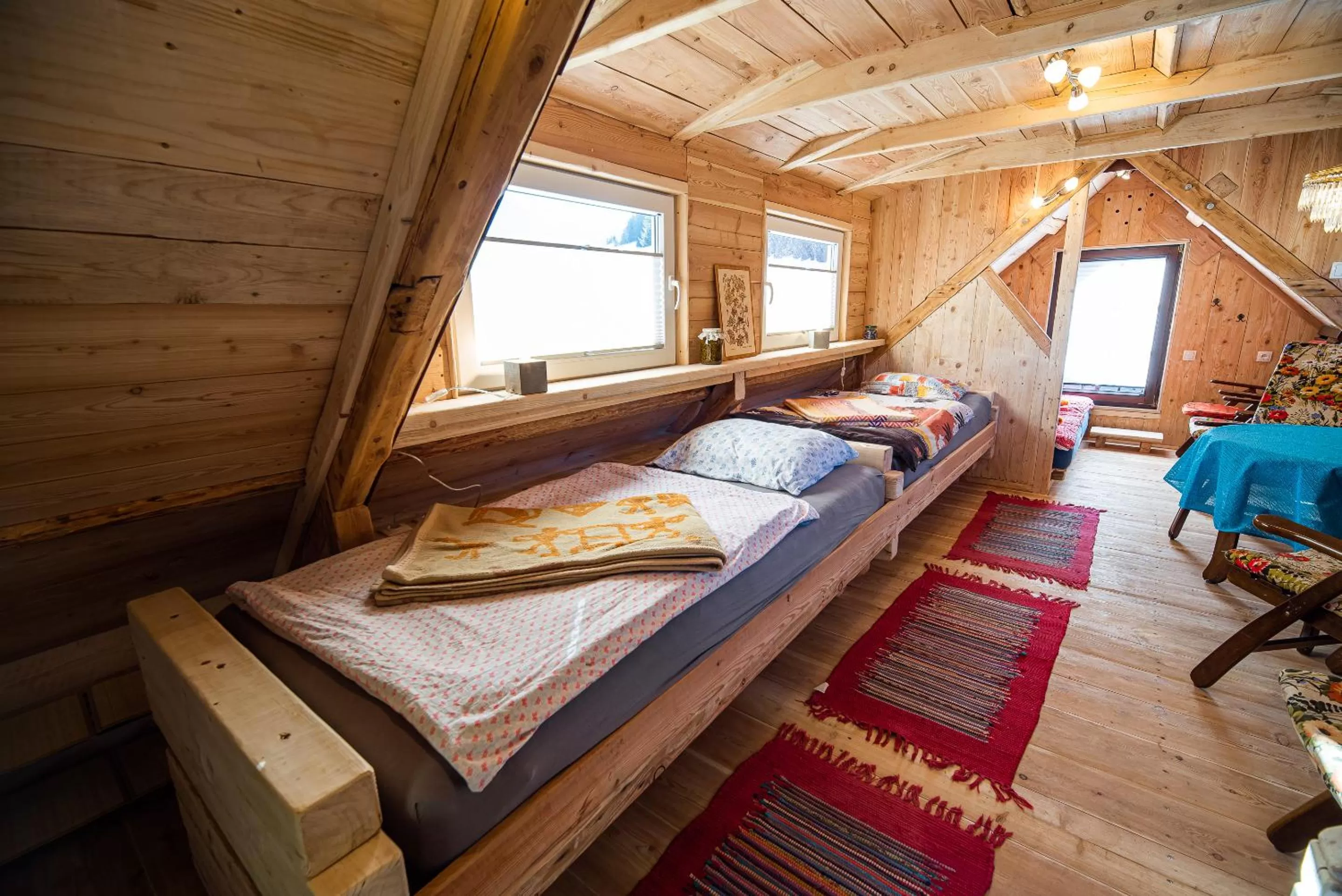 Bed in Cvet gora - Camping, Glamping and Accomodations